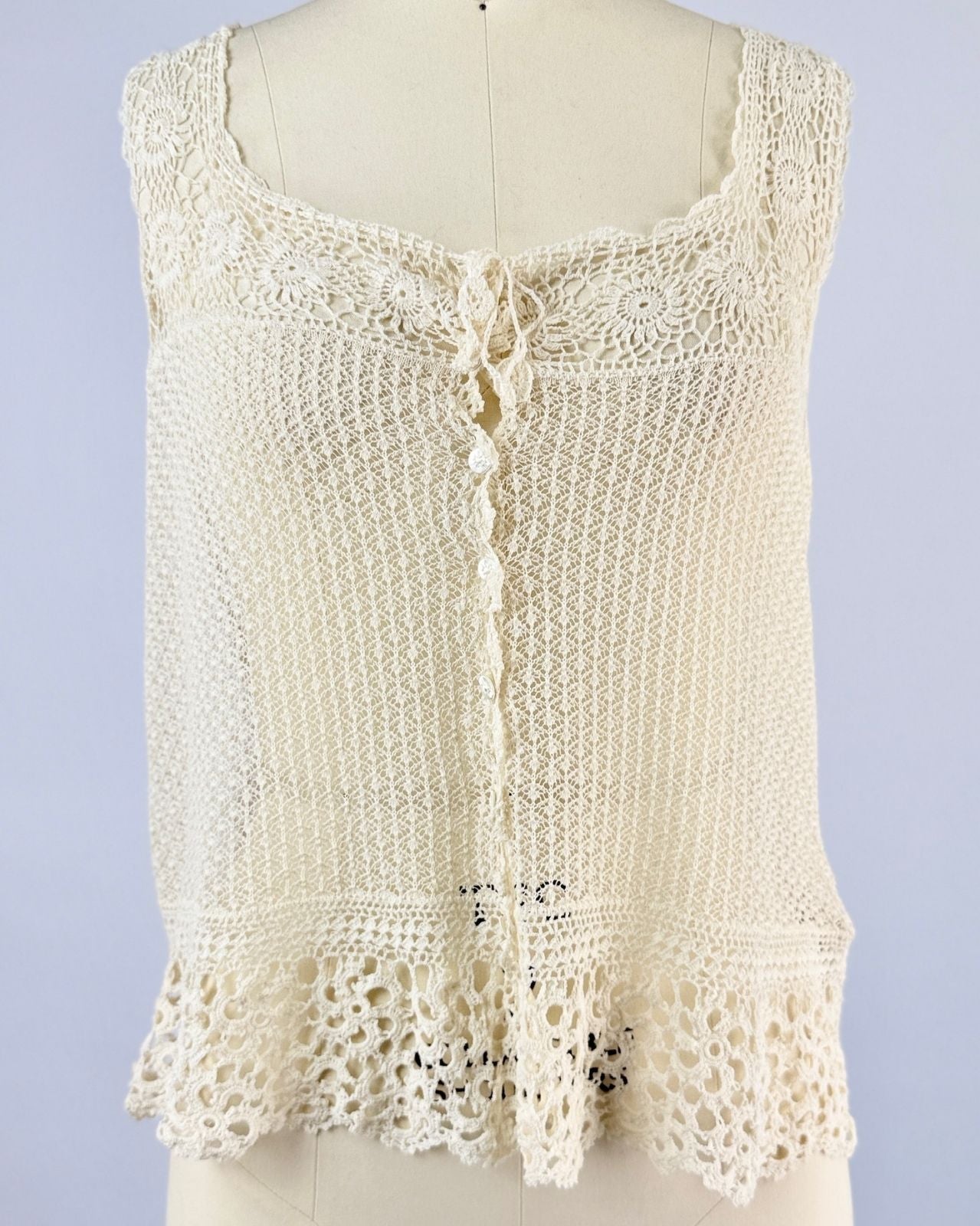 RRL Crochet Tank
