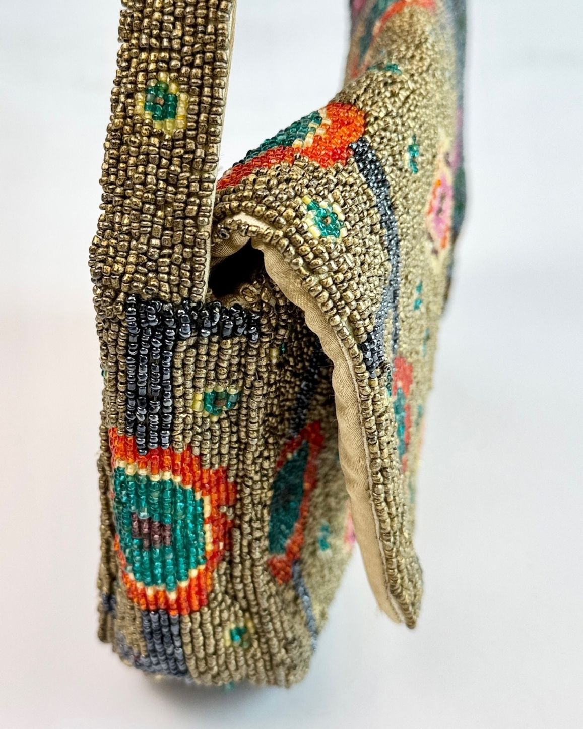 Beaded Floral Bag