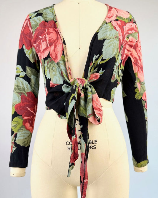 Betsey Johnson Tie Top
