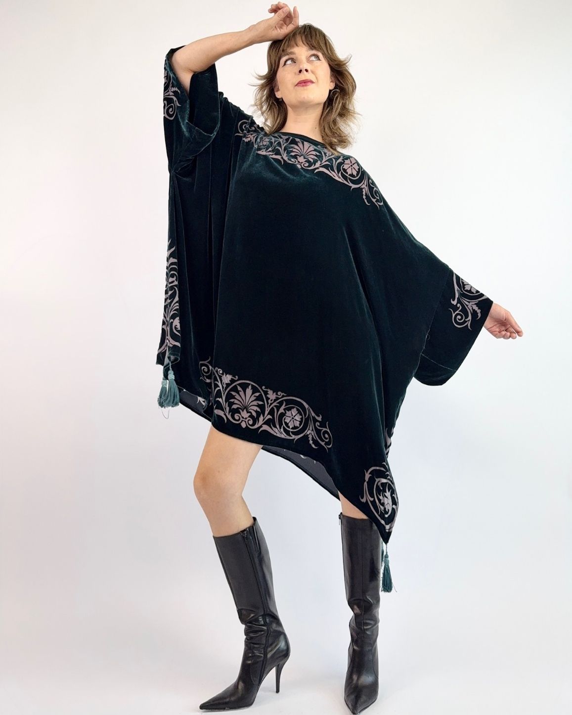 Constance West Lady Wading Burnout Caftan