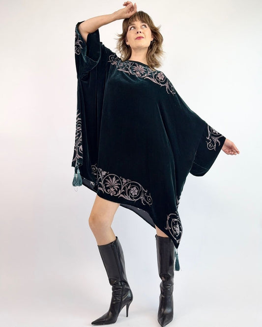 Constance West Lady Wading Burnout Caftan