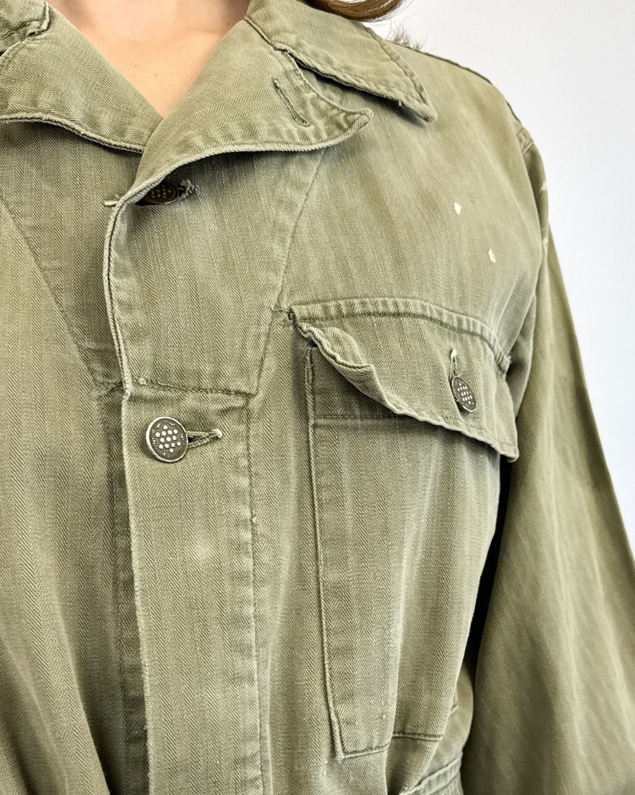 13 Star Military Olive Coveralls