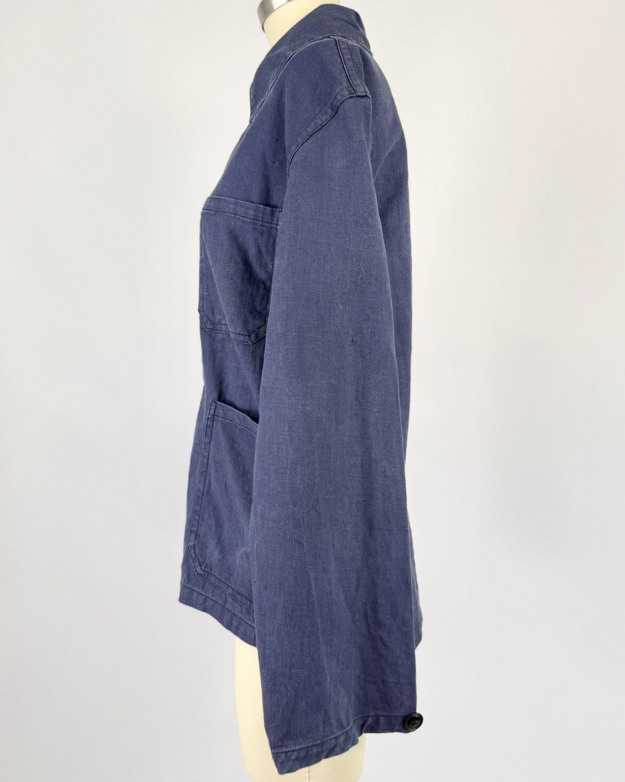 Navy Euro Workwear Jacket