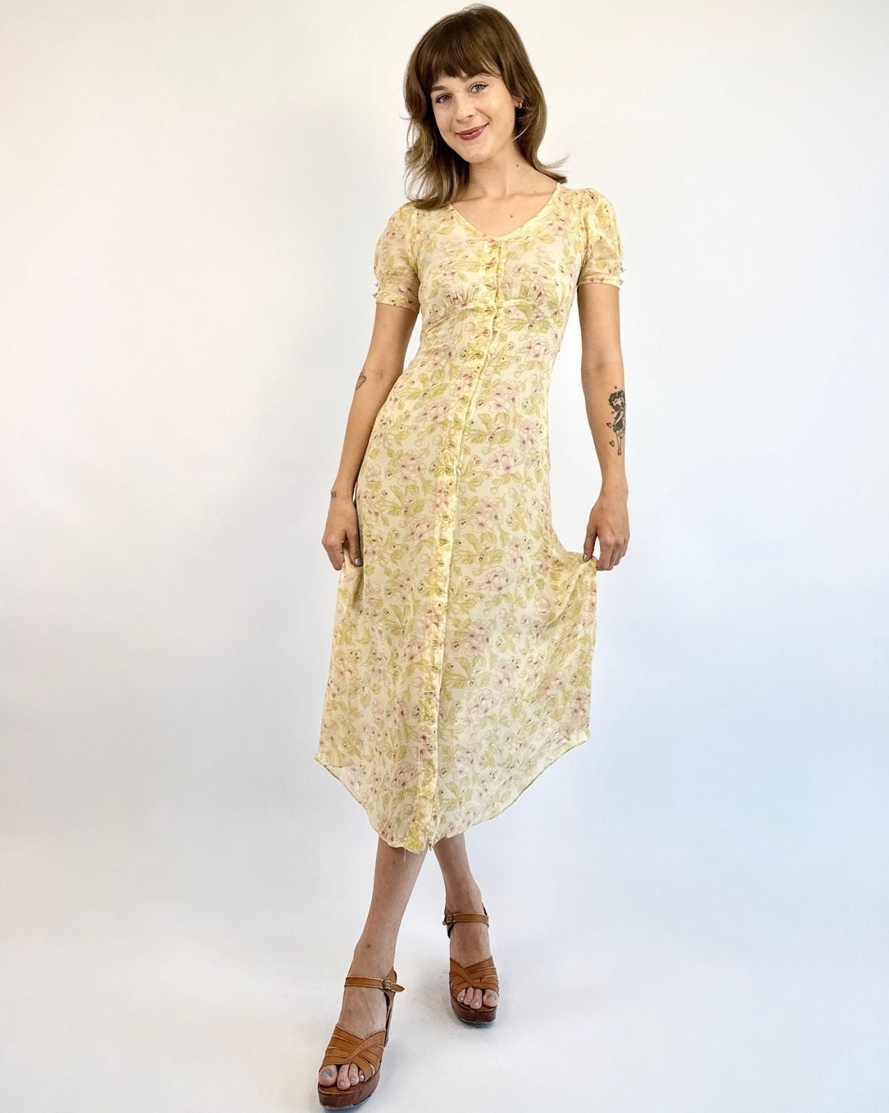 Betsey Johnson Life Next Door Floral Dress