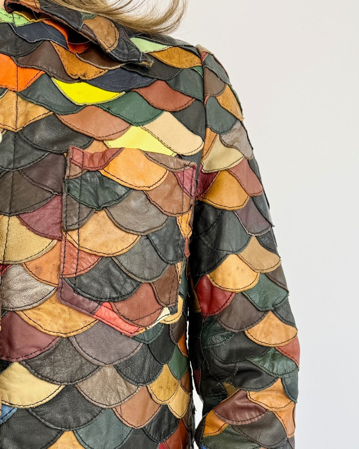 1960s Tip The Scales Leather Jacket