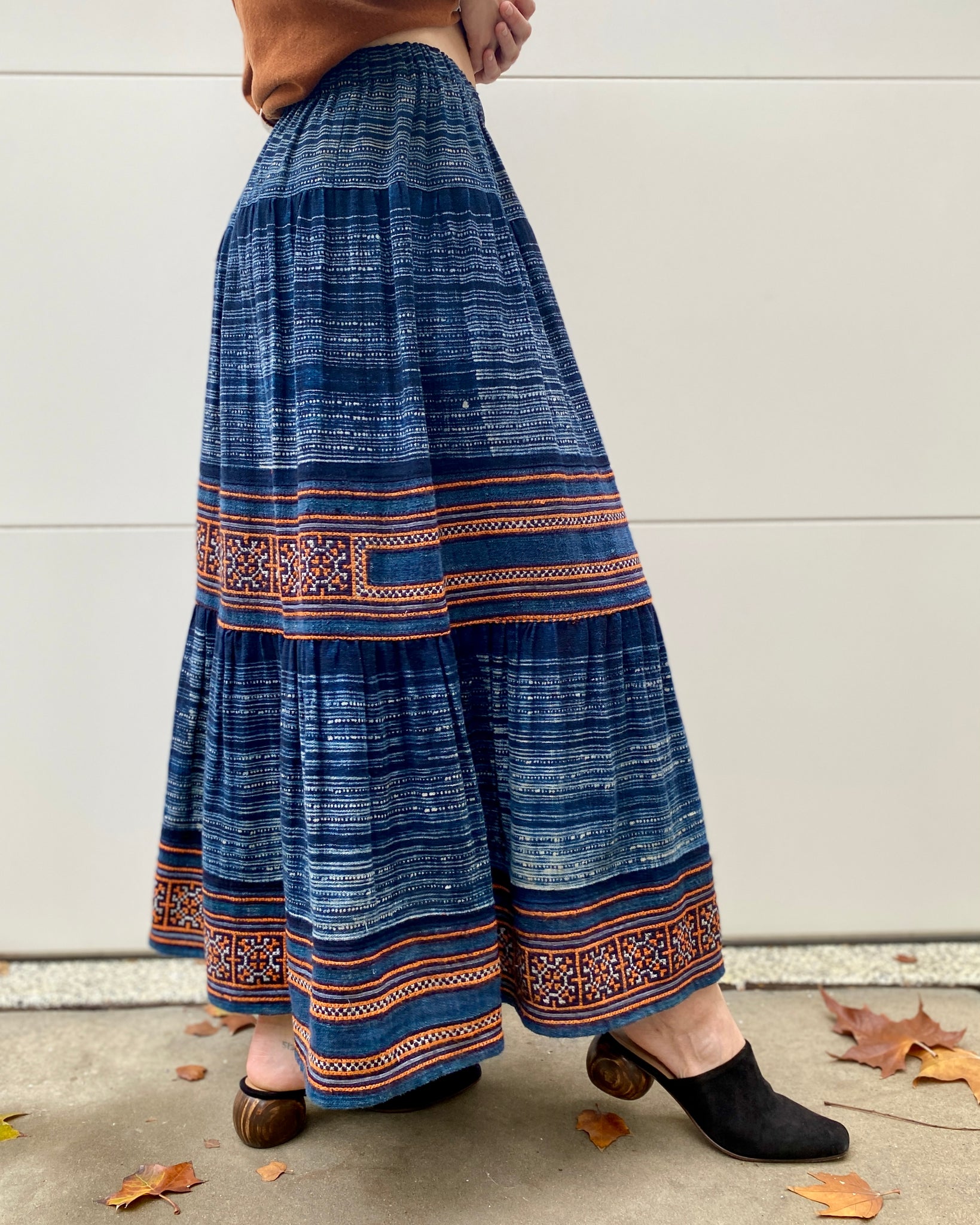 Sunset Thai Hmong Maxi Skirt