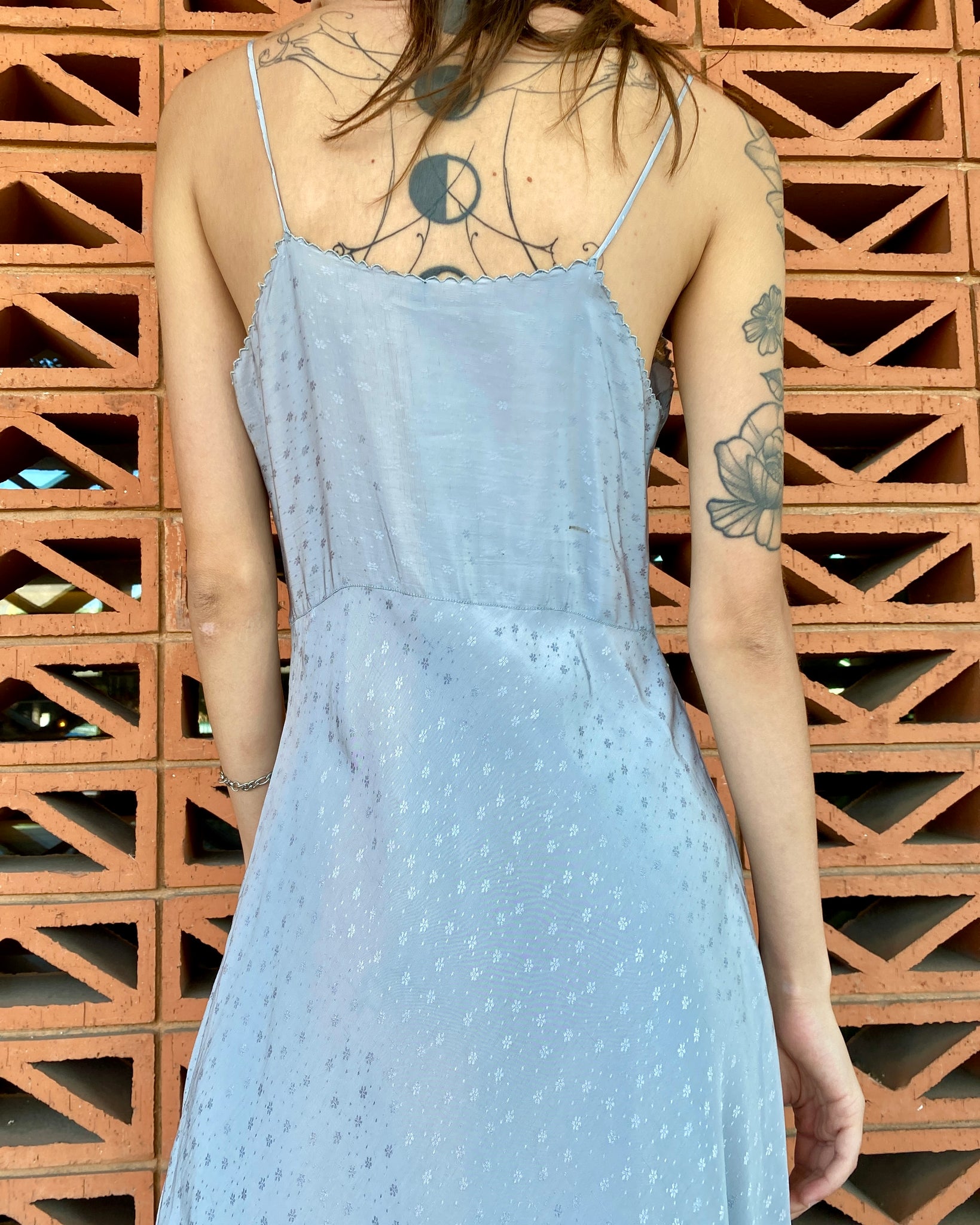 In Dreams Baby Blue 40's Dress