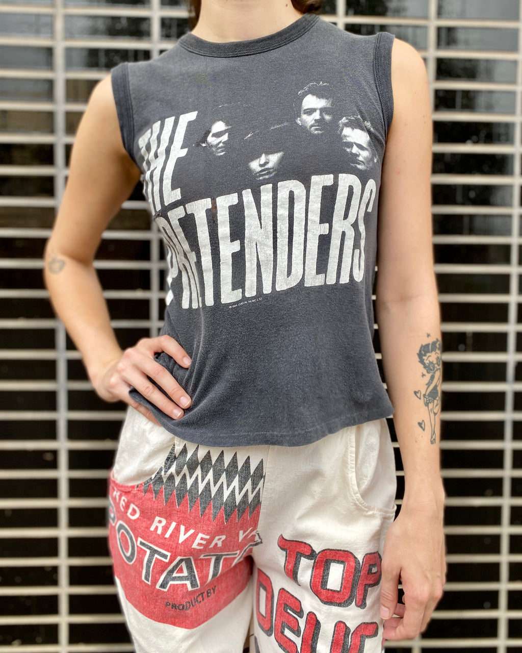 Pretenders 1984 Muscle Tee