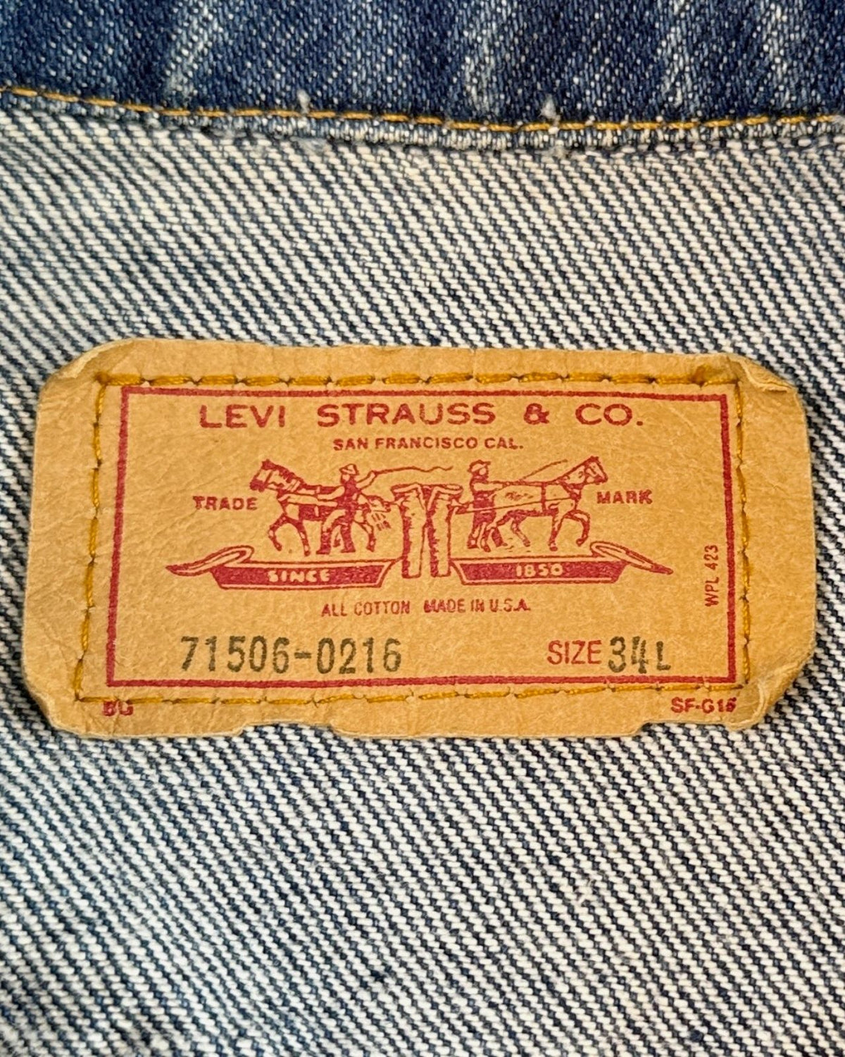 Levi's Dark Wash Denim Jacket