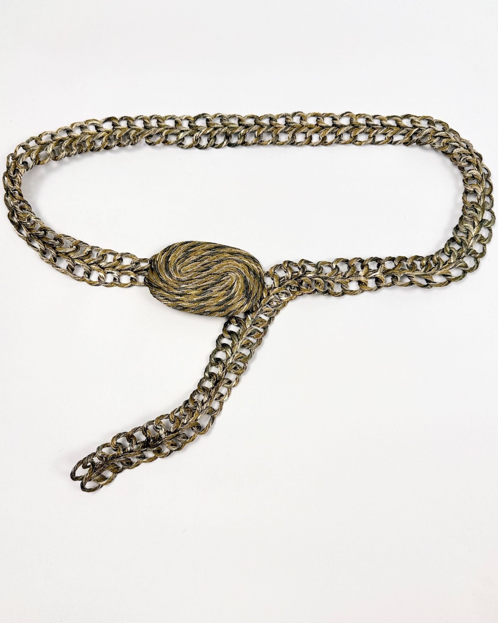 Metallic Woven Belt