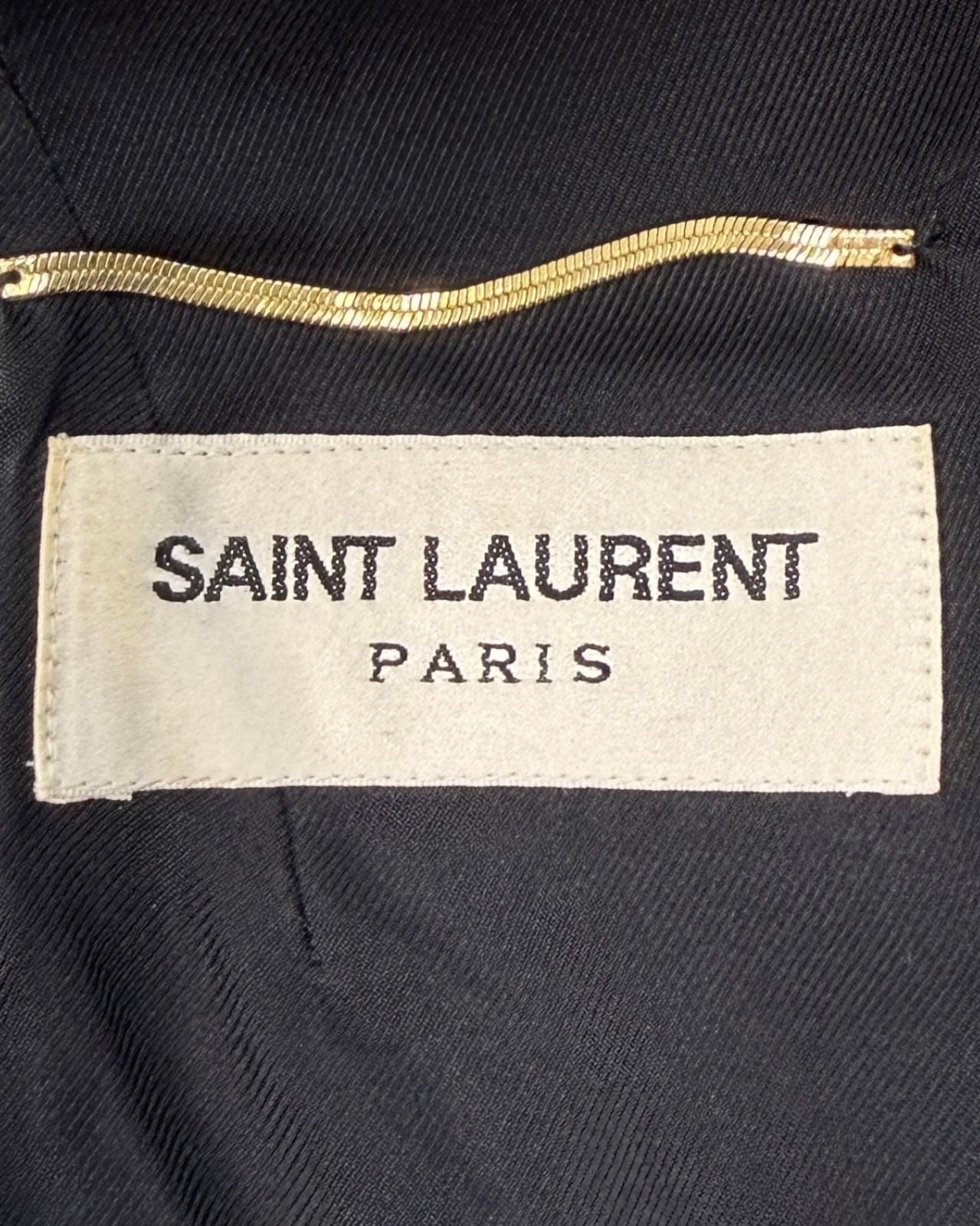 Saint Laurent What To Gleam Mini Dress