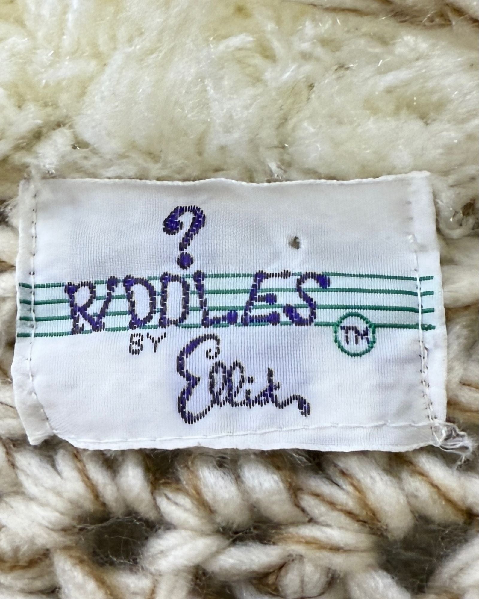 Riddle Me This 70s Yarn Coat