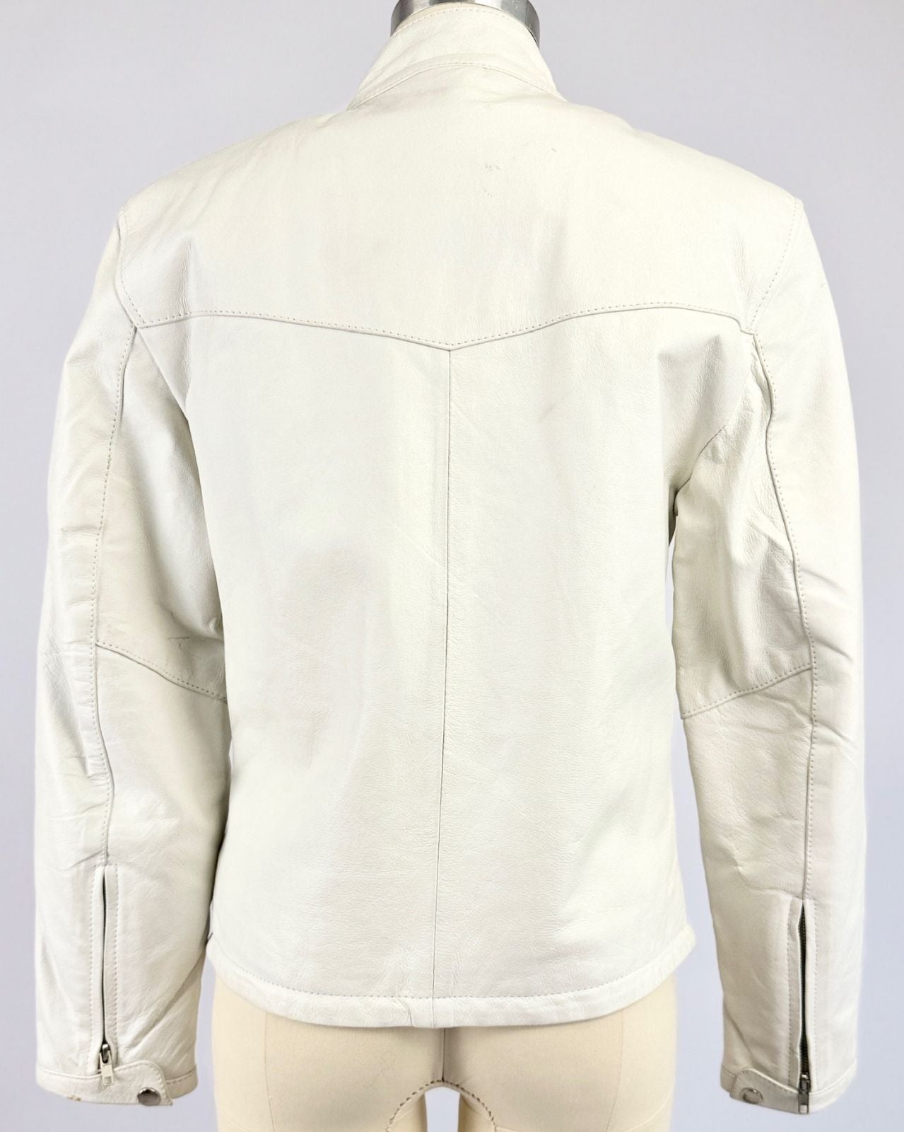 Pink & White Moto Mami Jacket
