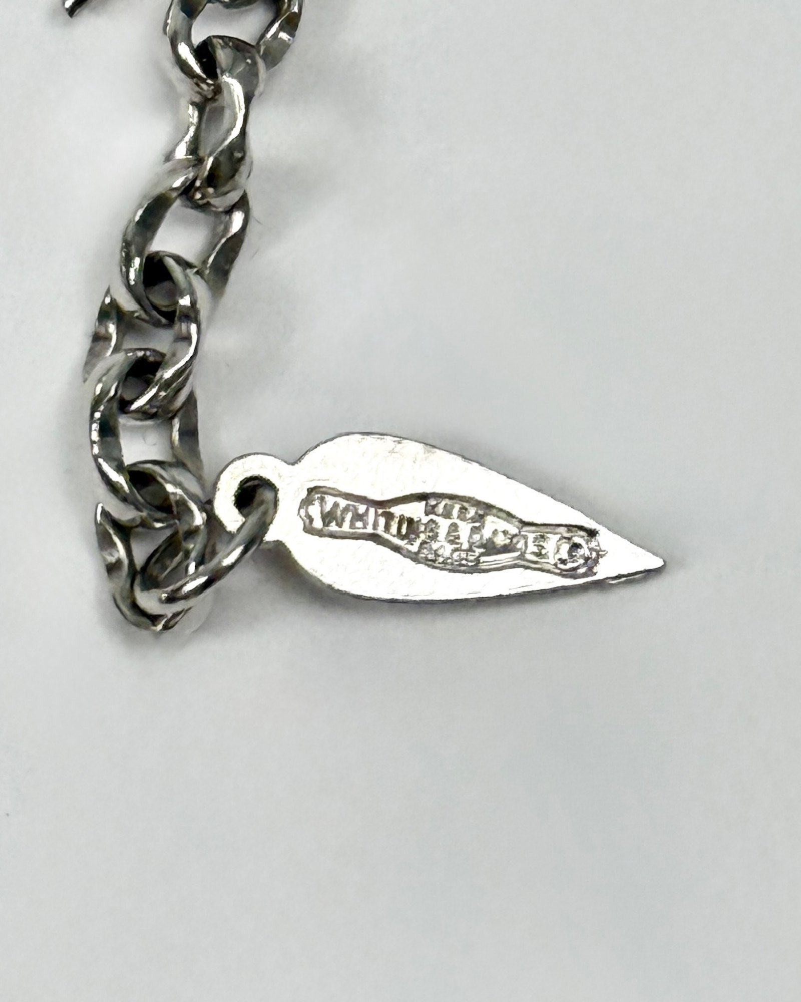 Whiting and Davis Silver Mesh Bandana