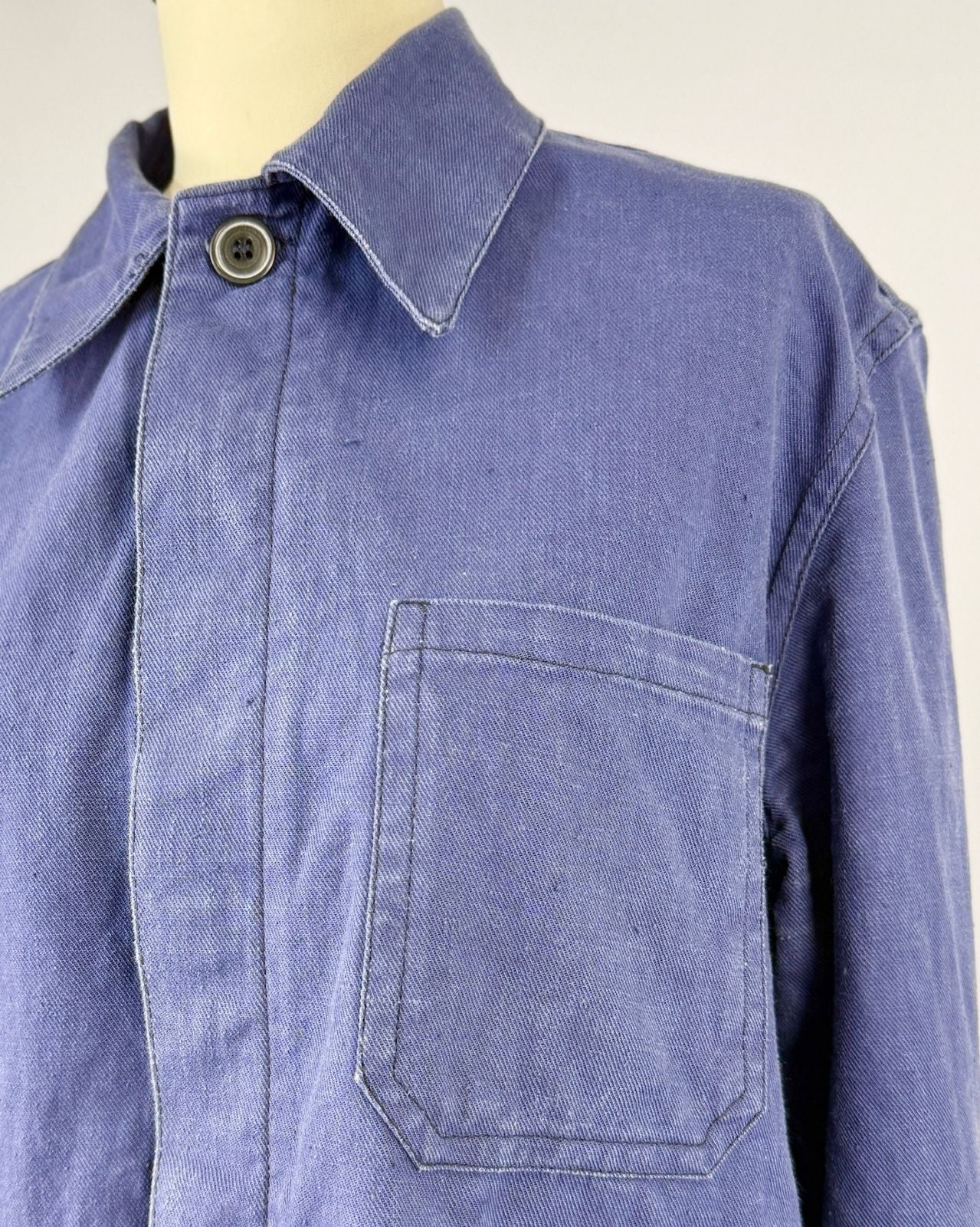 Navy Euro Workwear Jacket