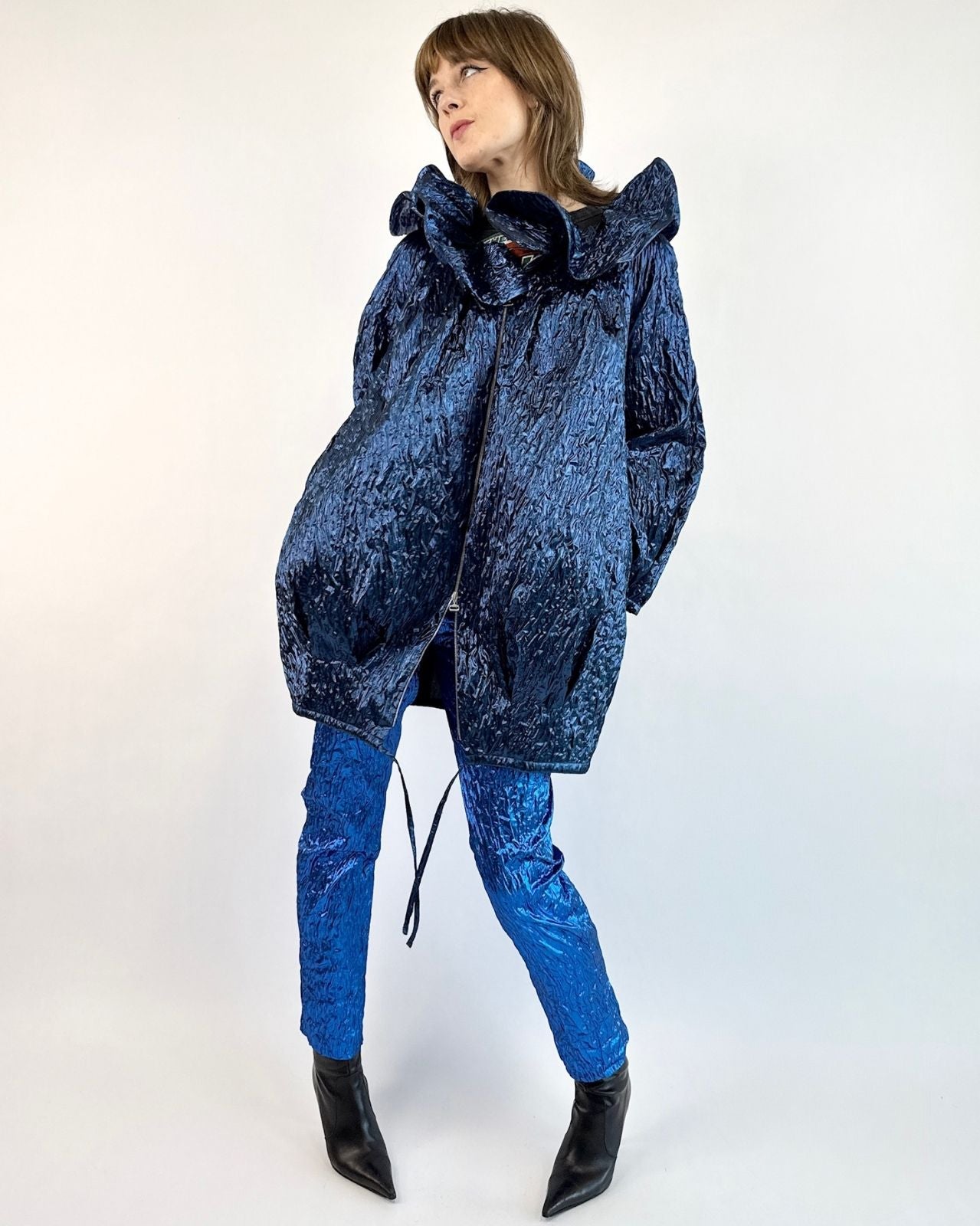 Krizia Electric Blues Metallic Set