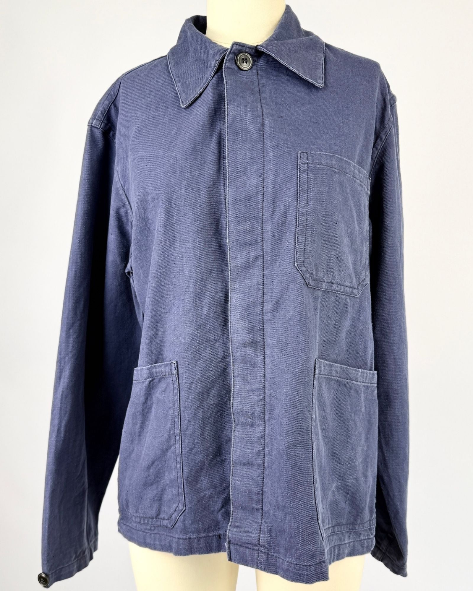 Navy Euro Workwear Jacket