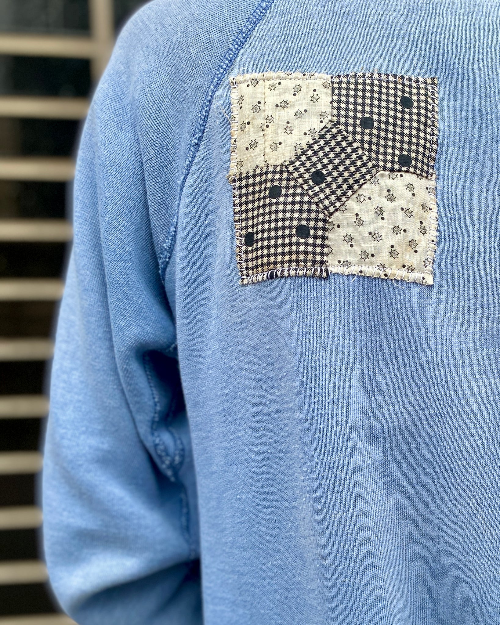 Baby Blue Bow Sweatshirt