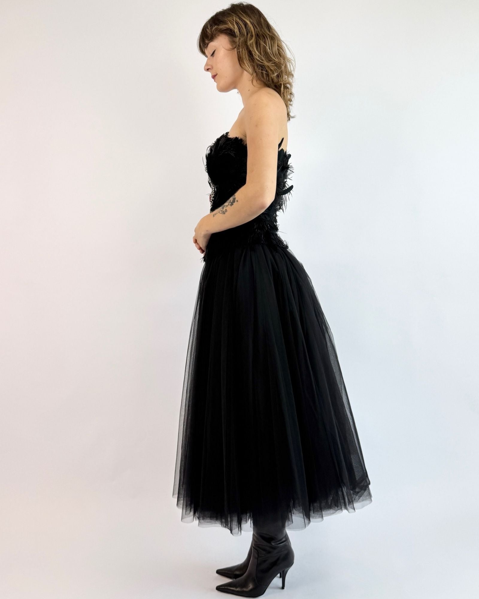 Dolce + Gabbana Misty Lakes Tulle Skirt