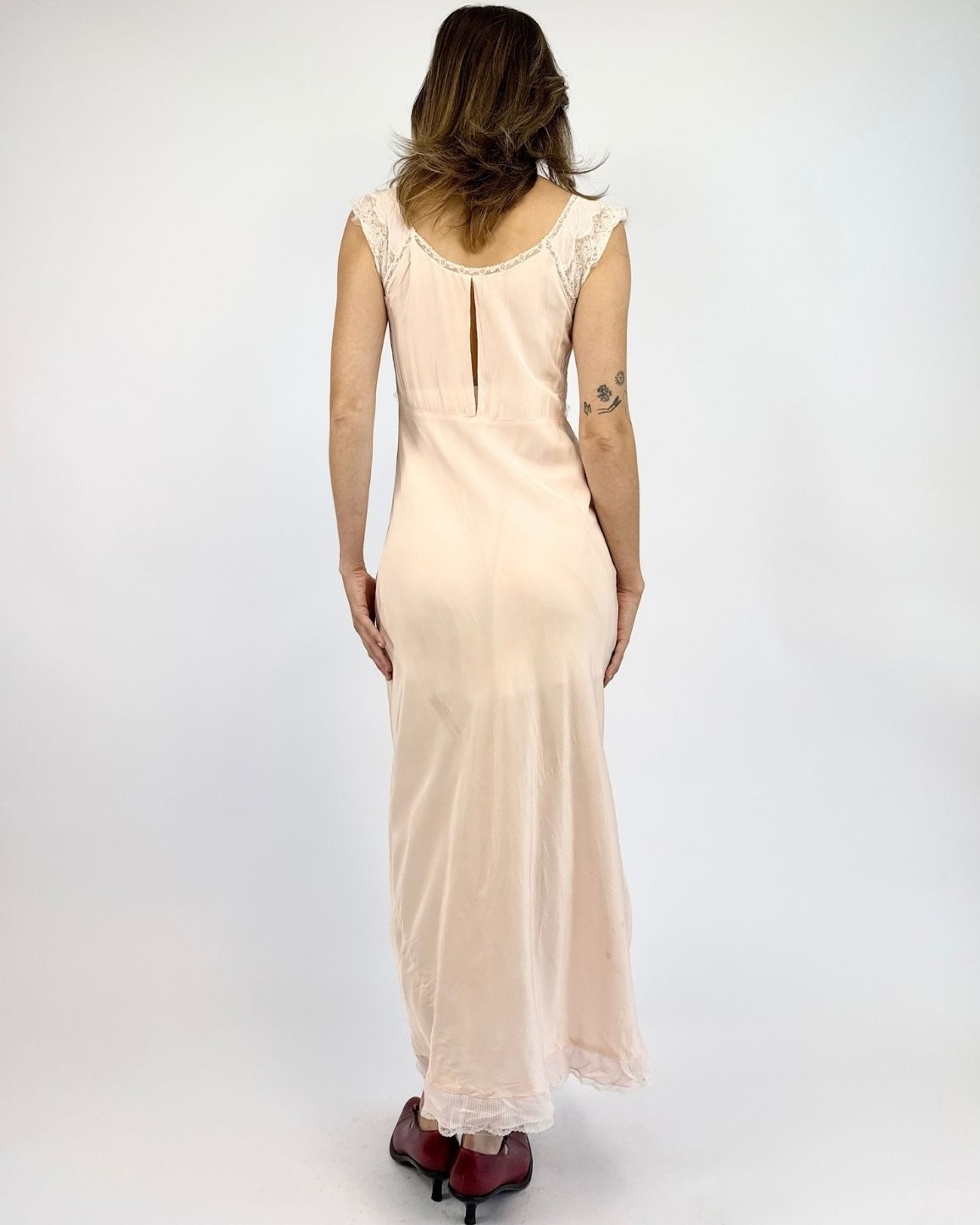 1940s Night and Day Rayon Slip Dress