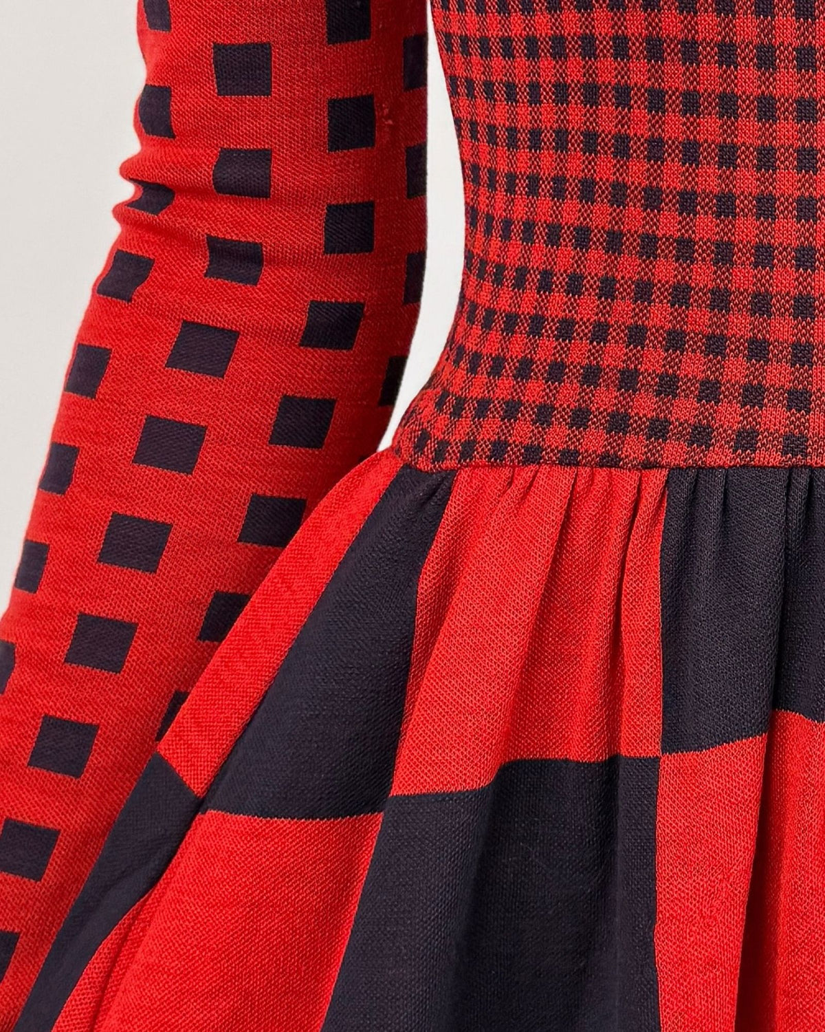 Rudy Gernreich Checkmate Baby Maxi Dress