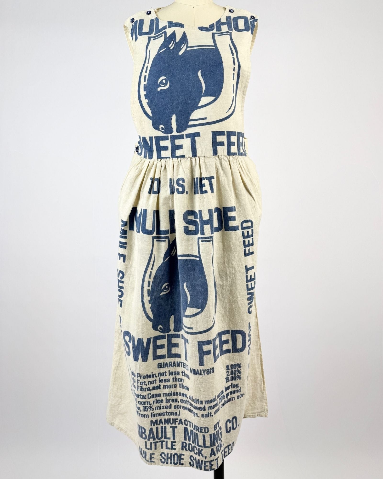 Sweet Feedsac Mule Print Dress