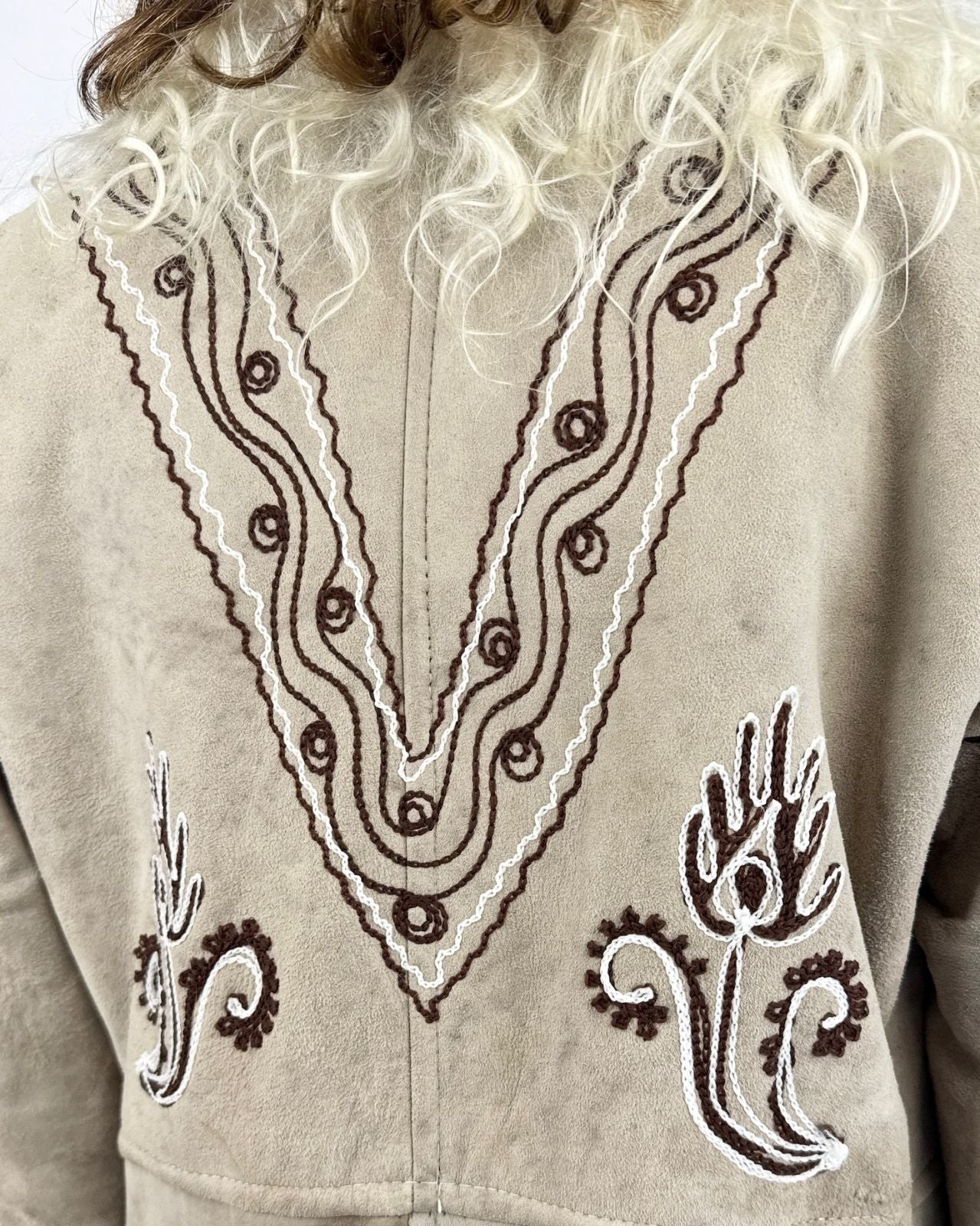 Dreams Come True Grey Afghan Shearling Coat