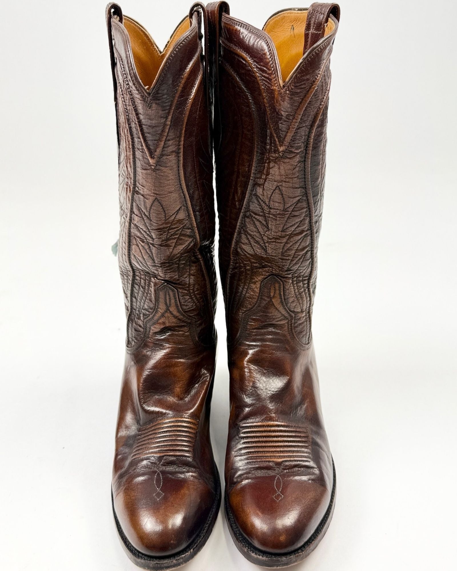 Lucchese Brown Cowboy Boots