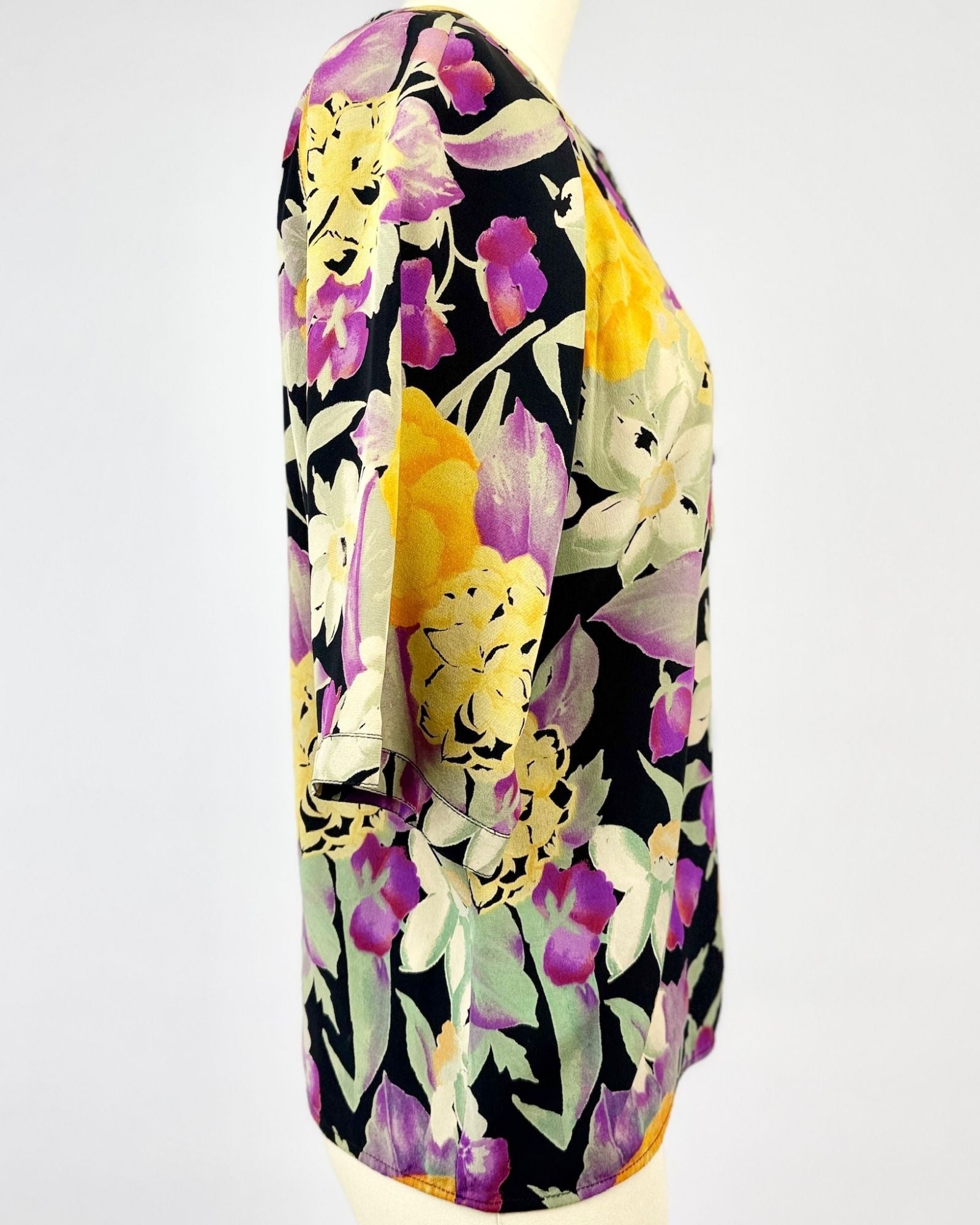 Ungaro Moody Floral Blouse