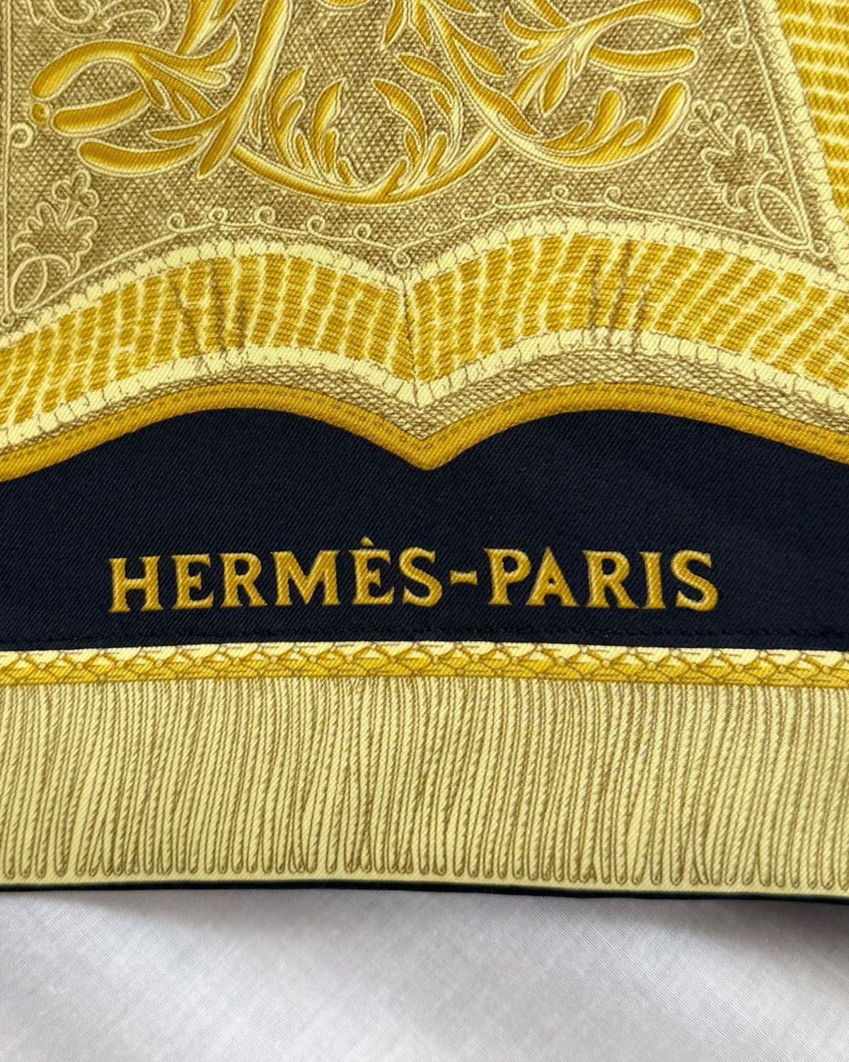 Hermès Silk Scarf Top
