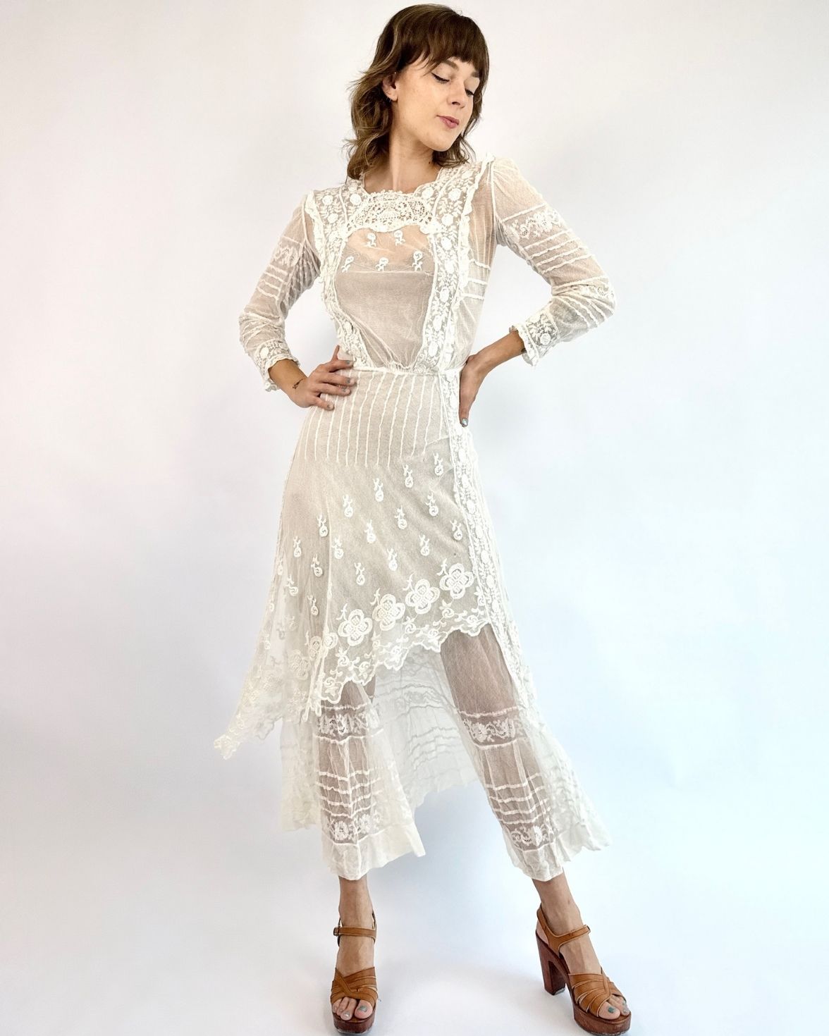 Edwardian Tales of Tomorrow Lawn Dress