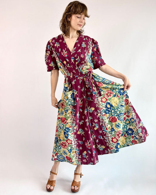 1930s Lovely Lazy Sunday House Dress