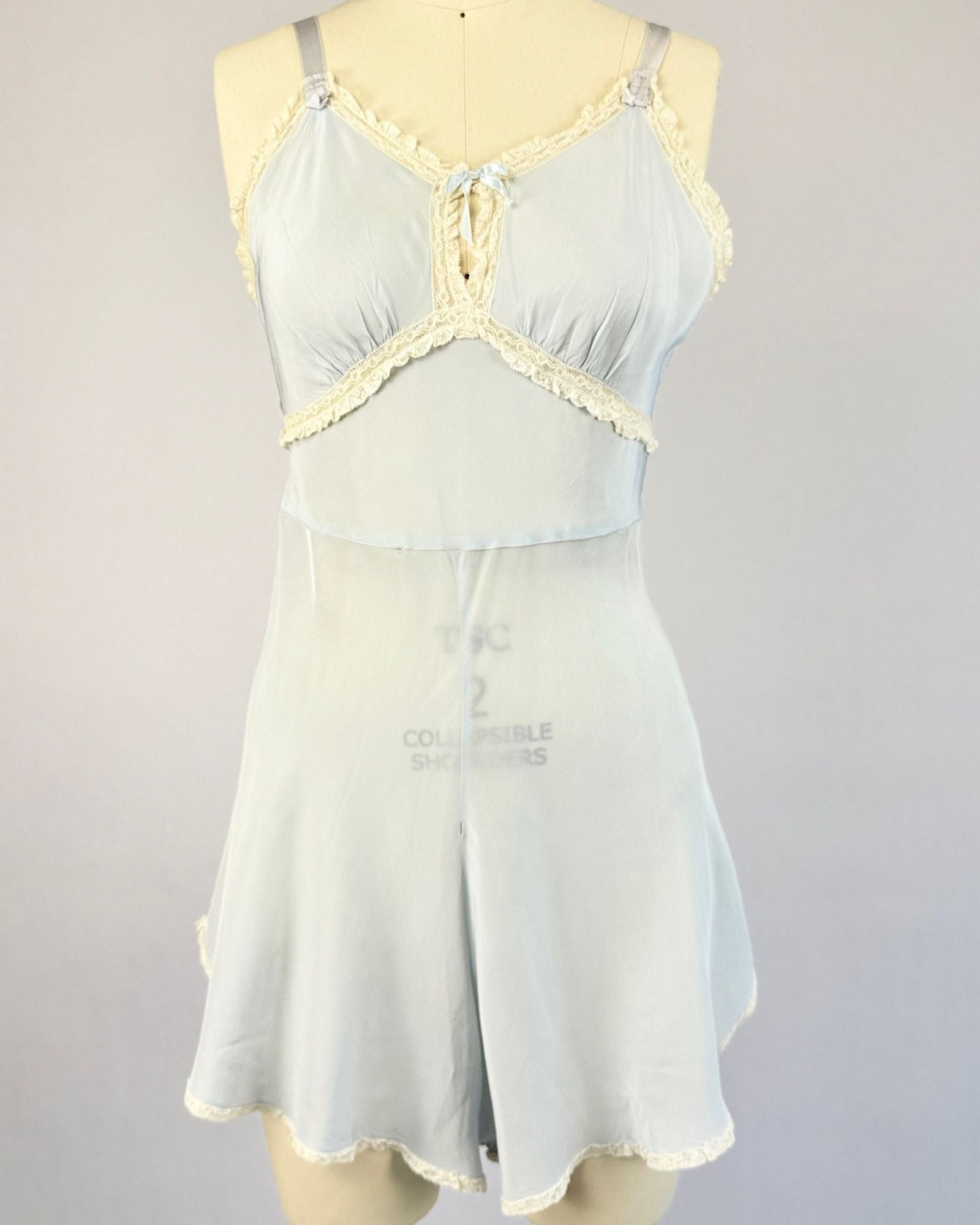 Ice Blue Romper