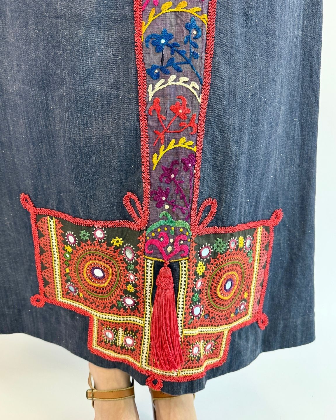 Treasure To Find Embellished Maxi Skirt