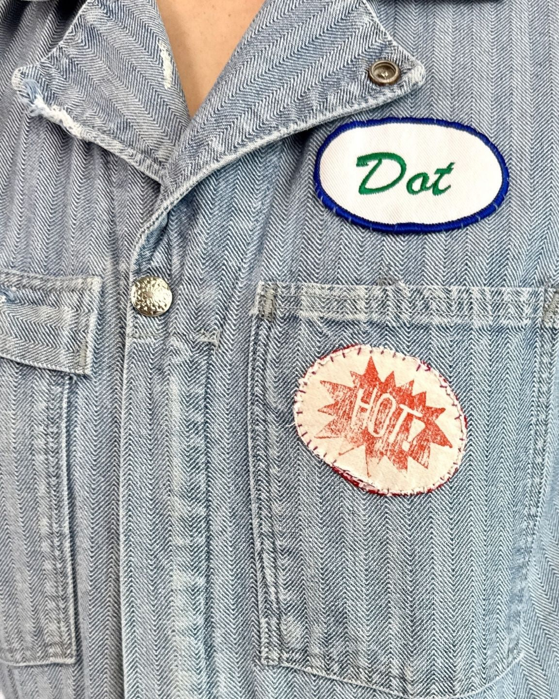 Too Hot To Dot Workwear Jumpsuit