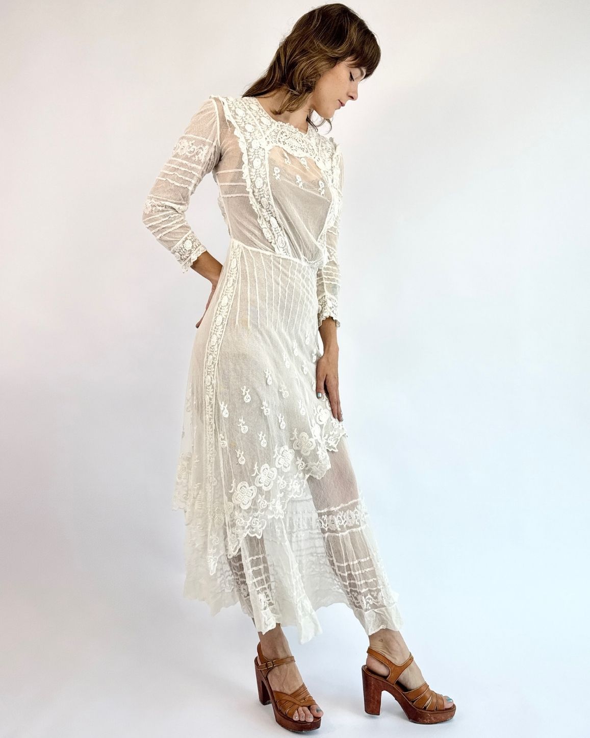 Edwardian Tales of Tomorrow Lawn Dress