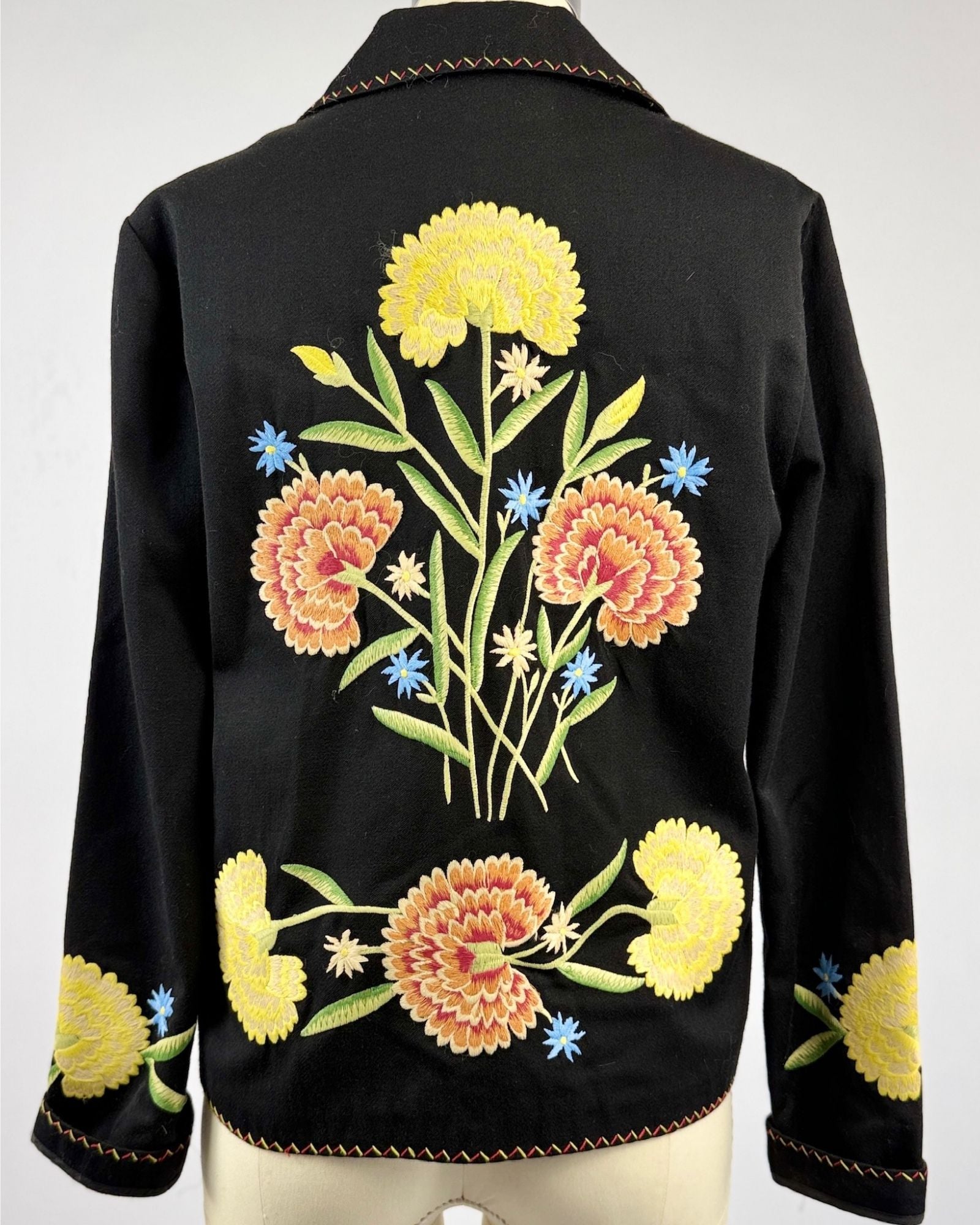 Ralph Lauren Embroidered Wool Jacket