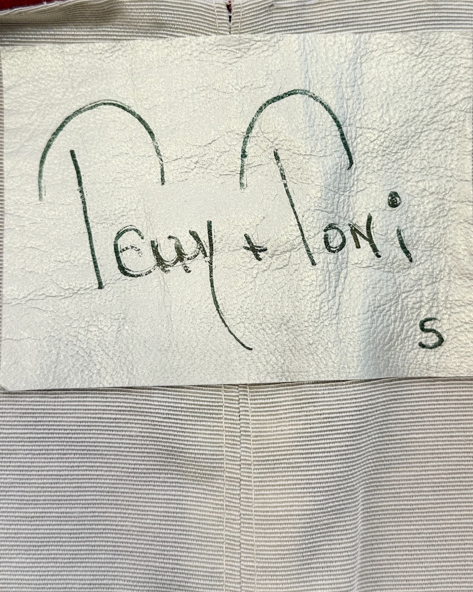 Terry & Toni Red Suede Vest