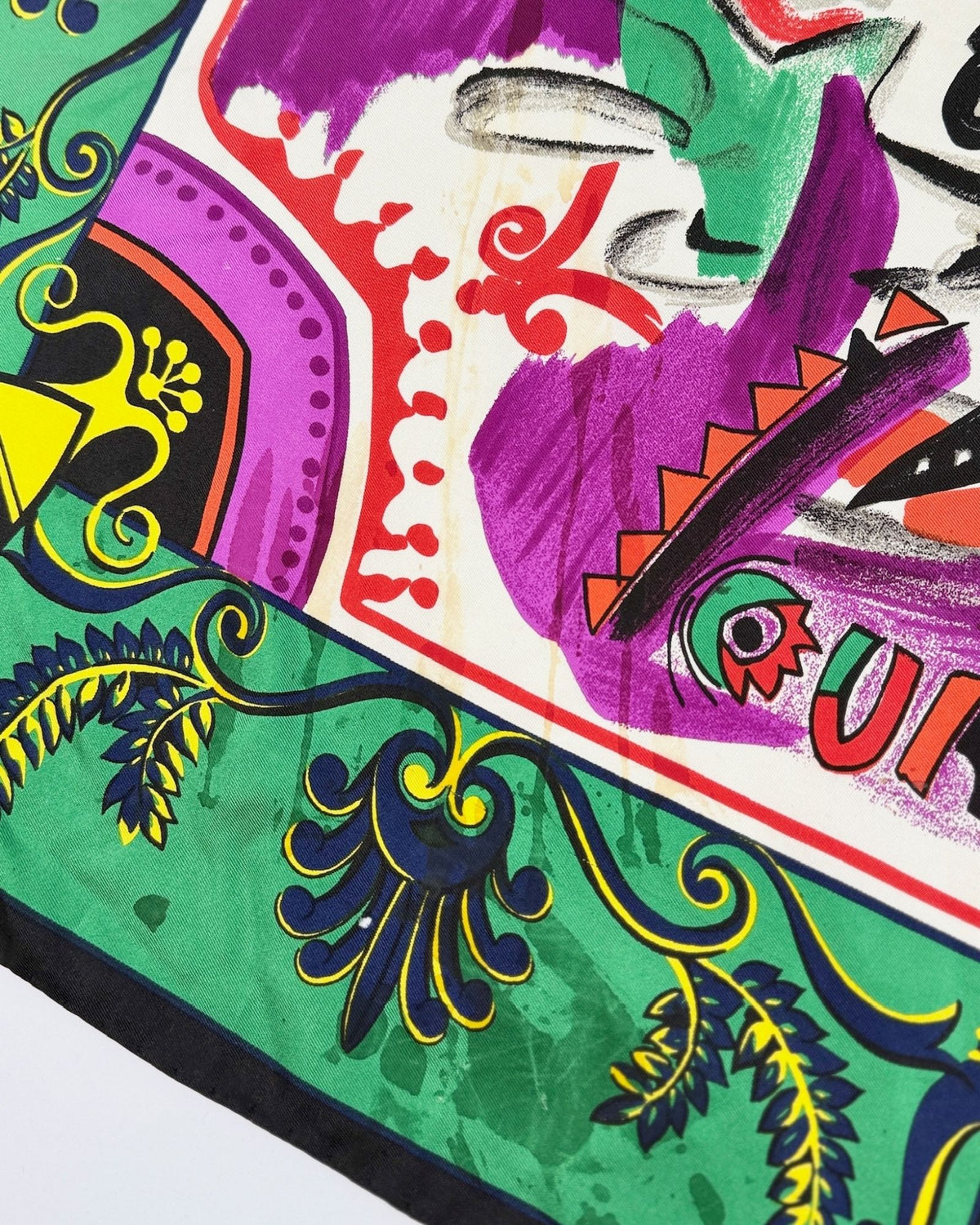 Gianni Versace Ladies Trio Silk Scarf