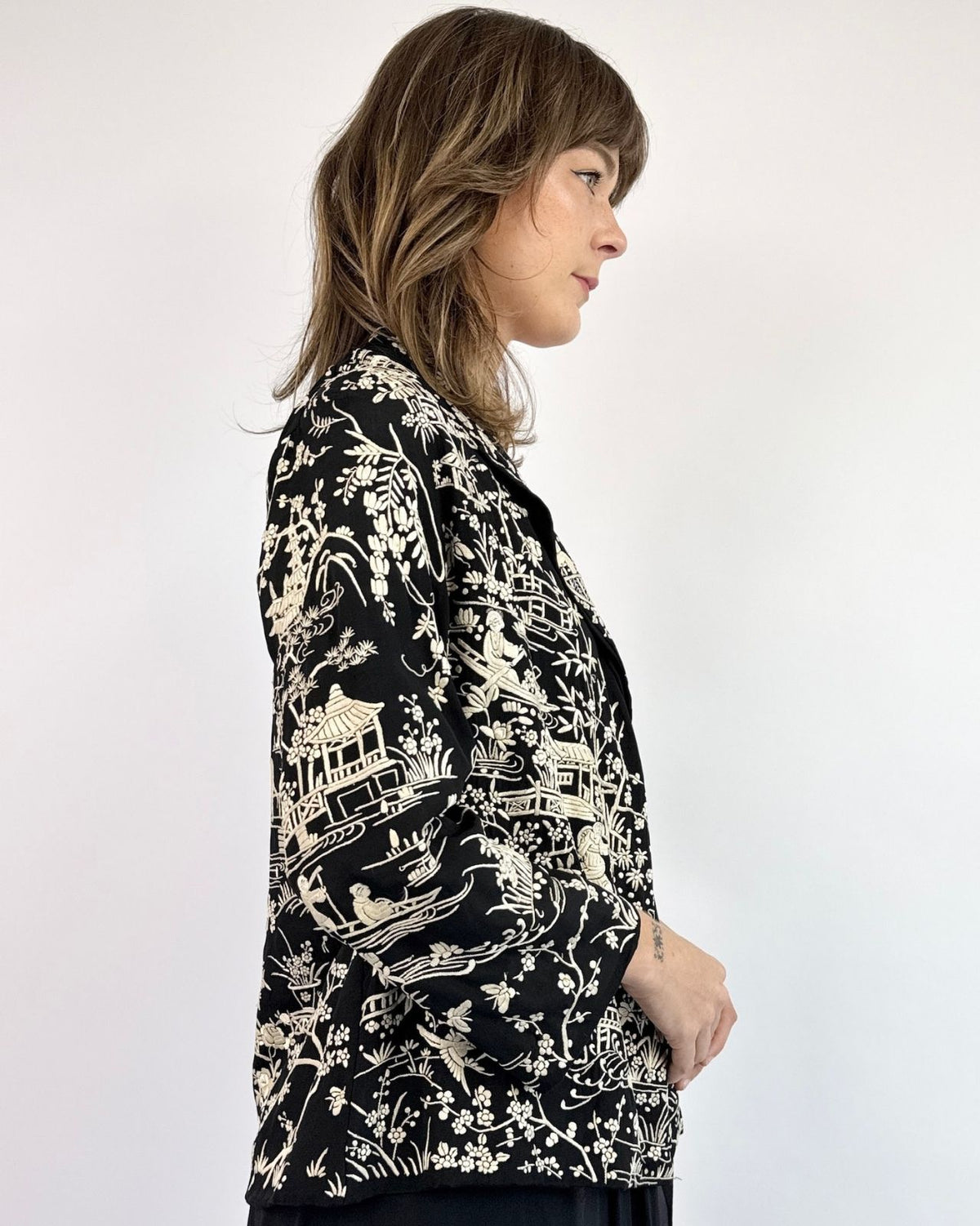 1920s Sensational Stories Embroidered Jacket