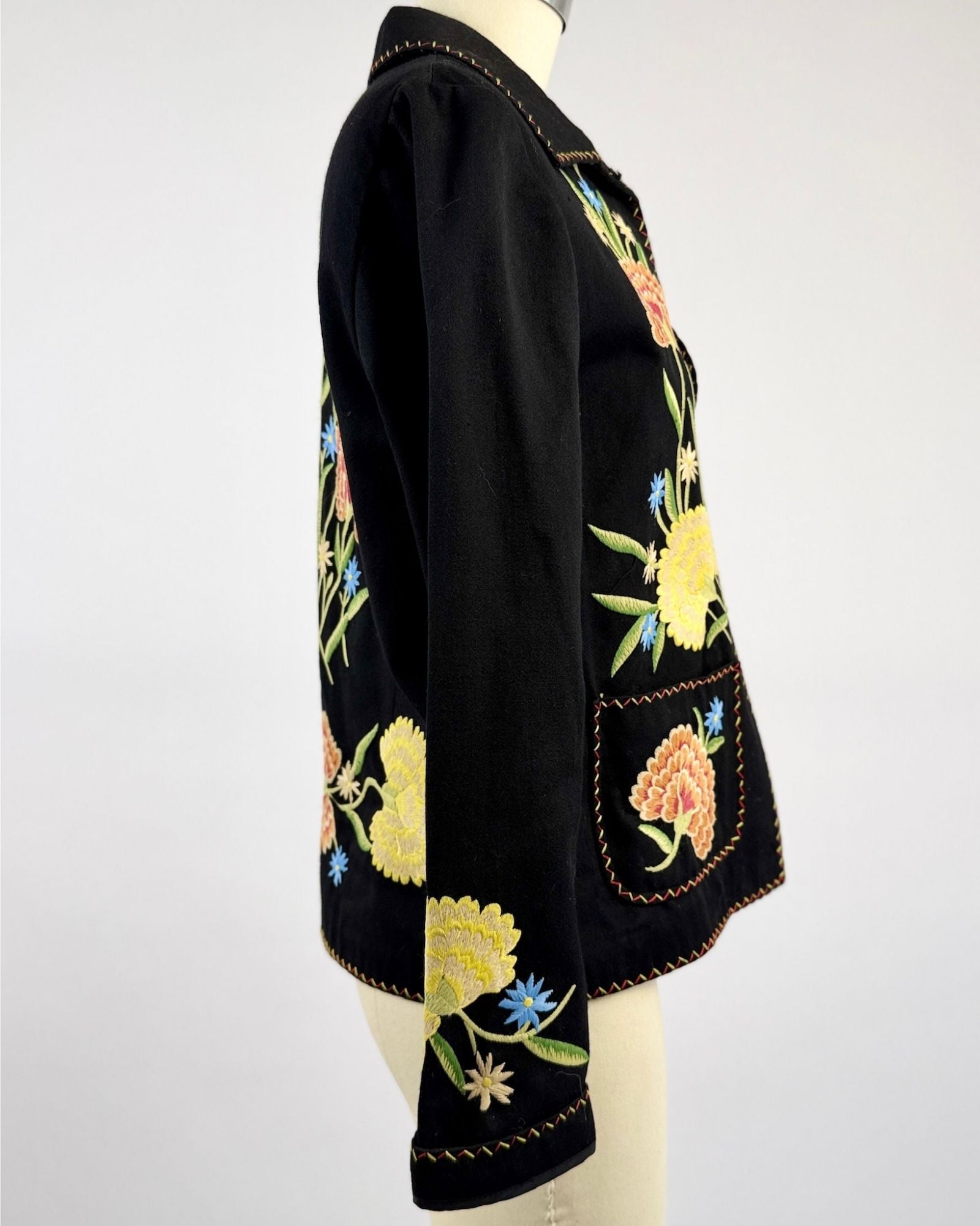 Ralph Lauren Embroidered Wool Jacket