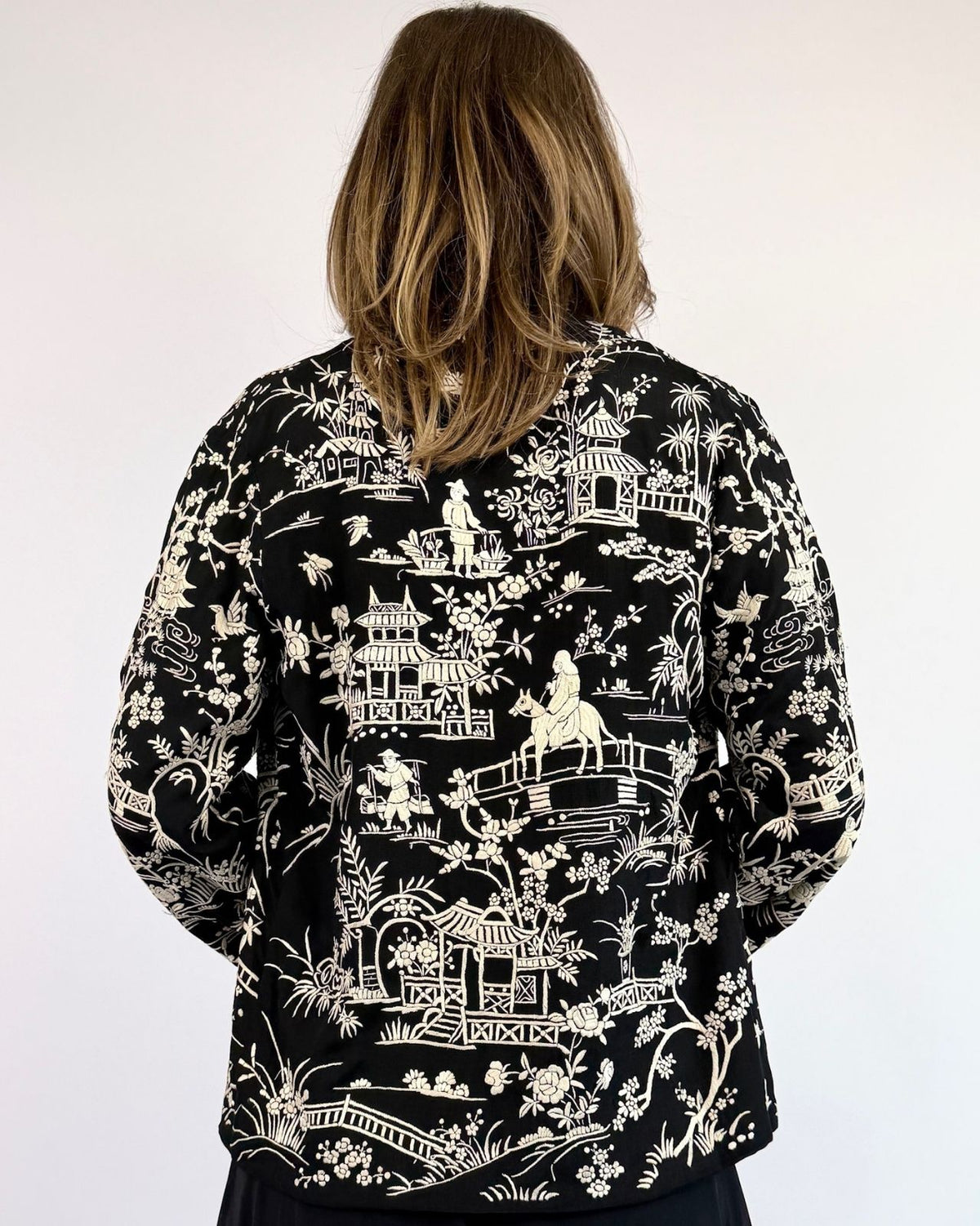 1920s Sensational Stories Embroidered Jacket