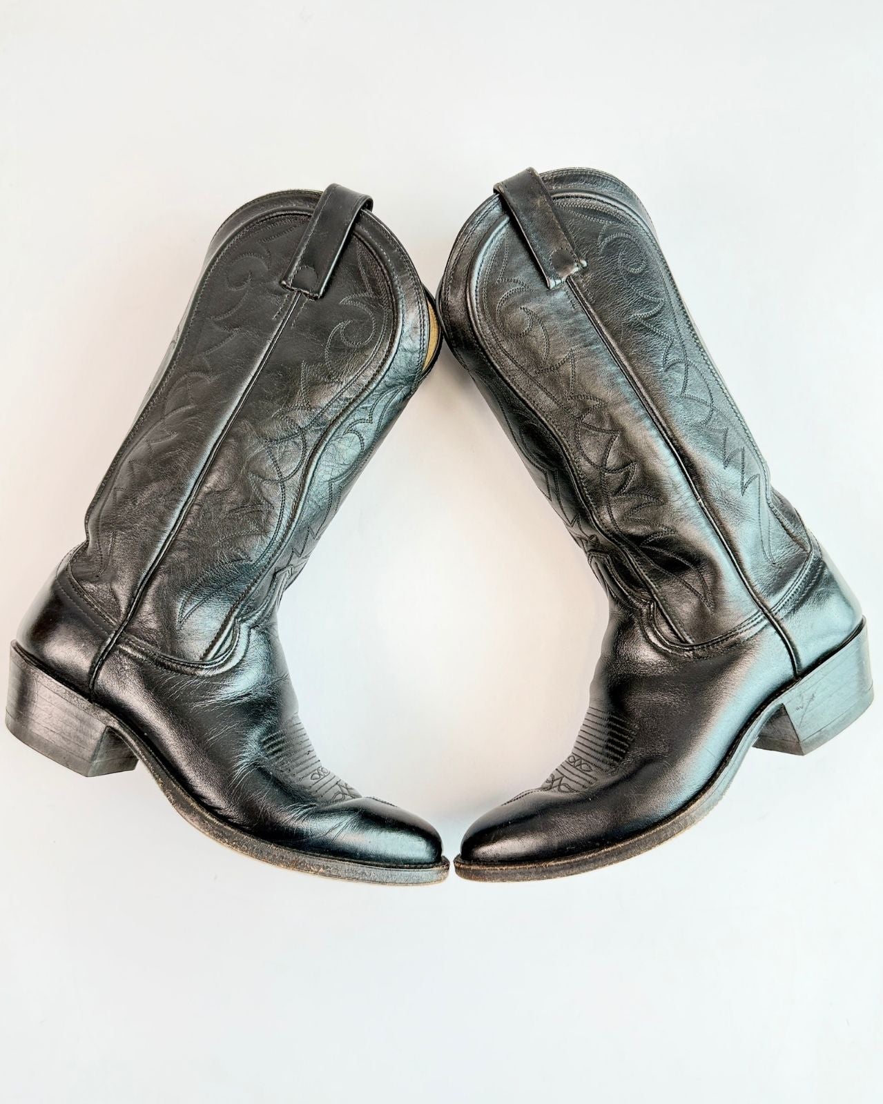 Dan Post Black Cowboy Boots