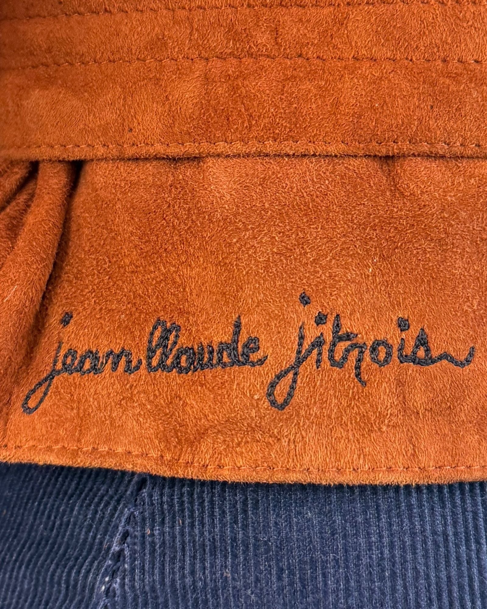 Jean Claude Jitrois Deadstock Applique Jacket
