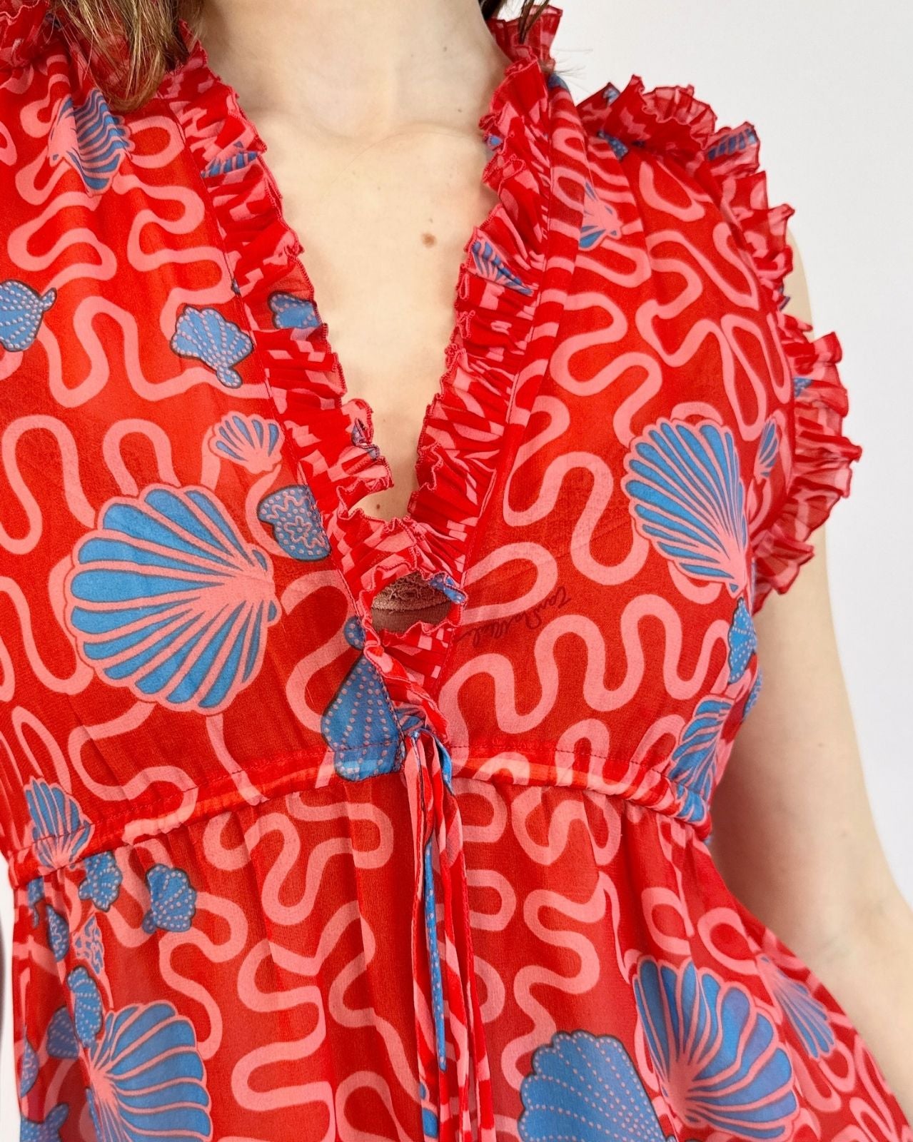 Zandra Rhodes Shell Me All About It Dress