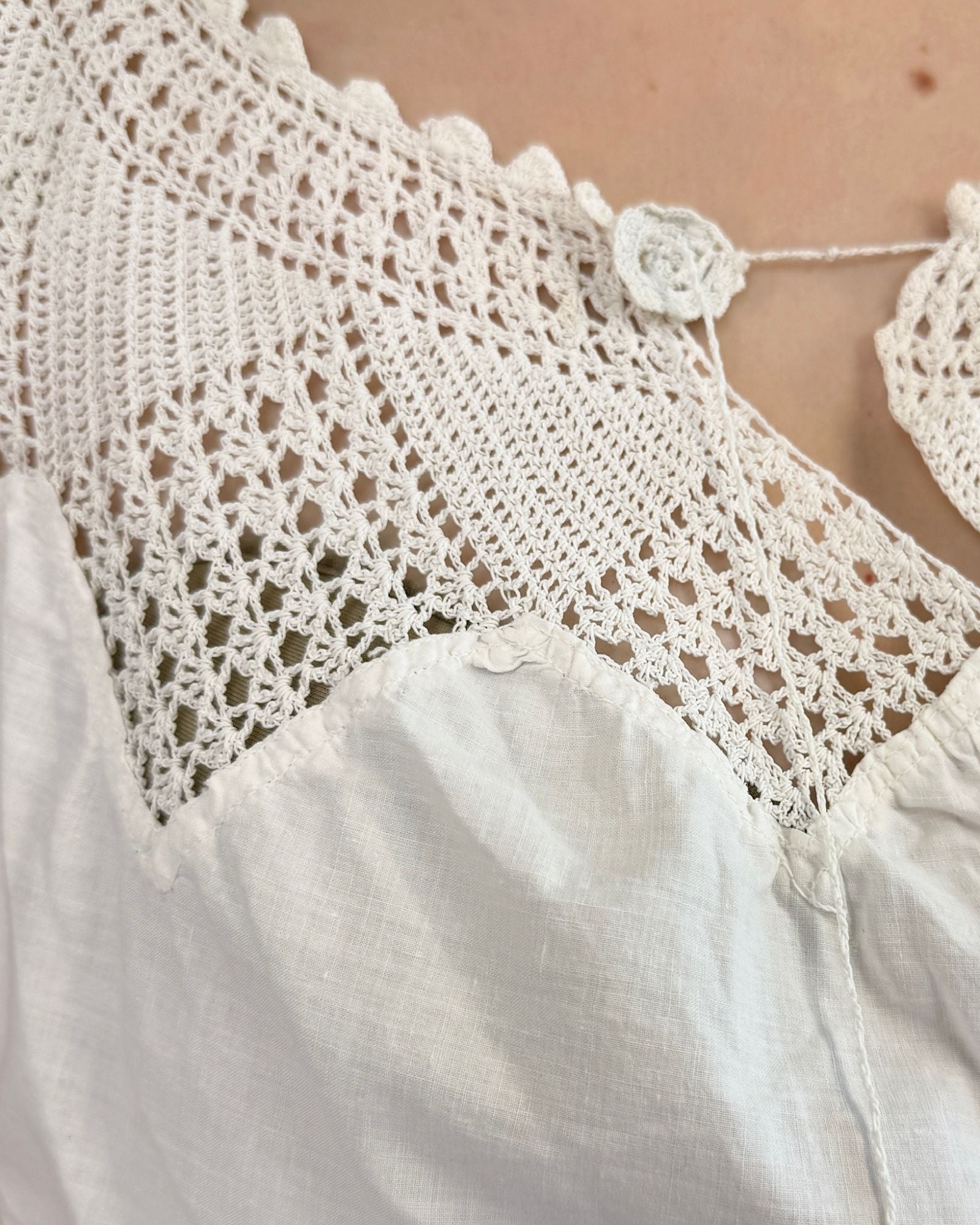 Diamond Eyes Edwardian Corset Cover