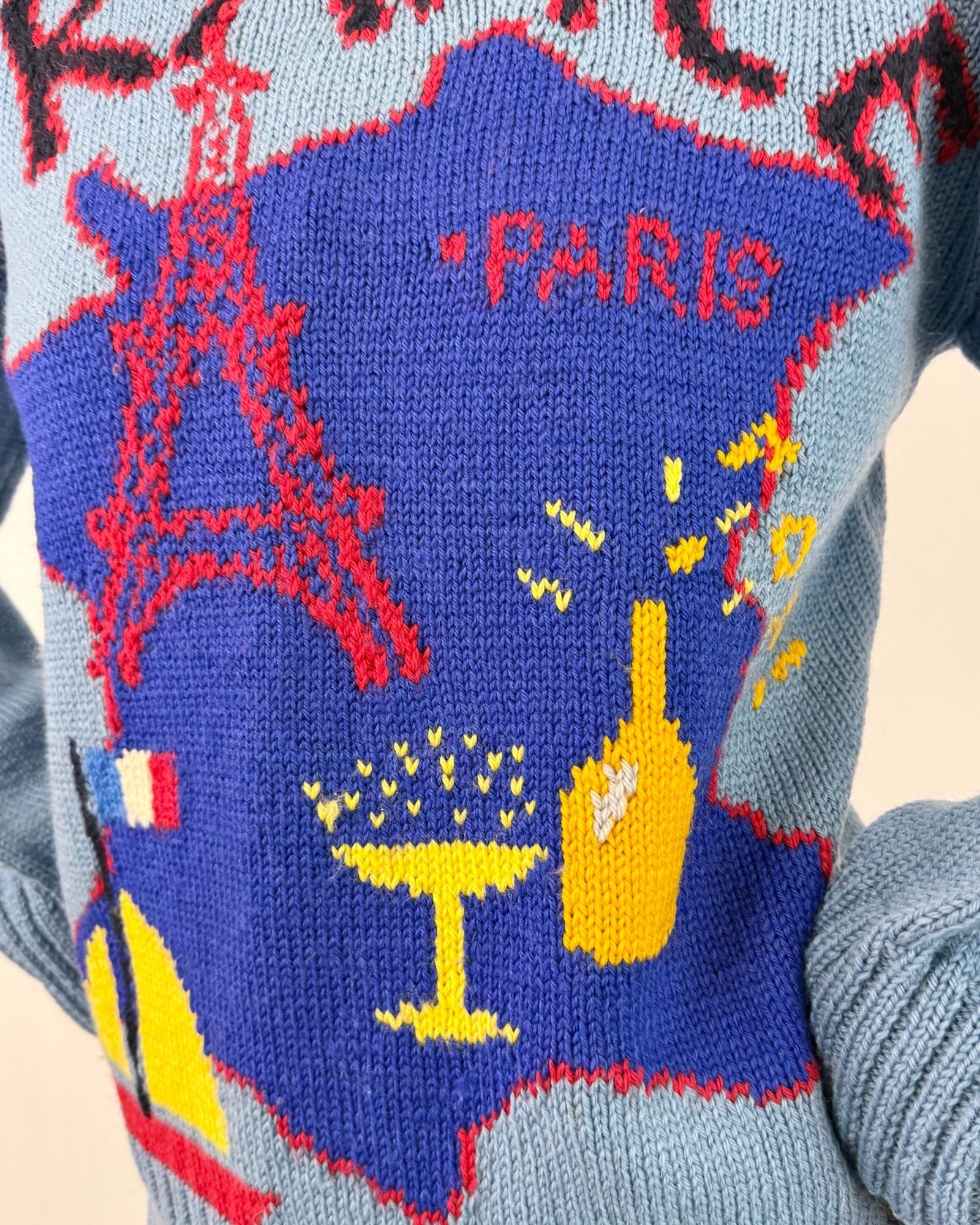 Sacré bleu France Map Sweater