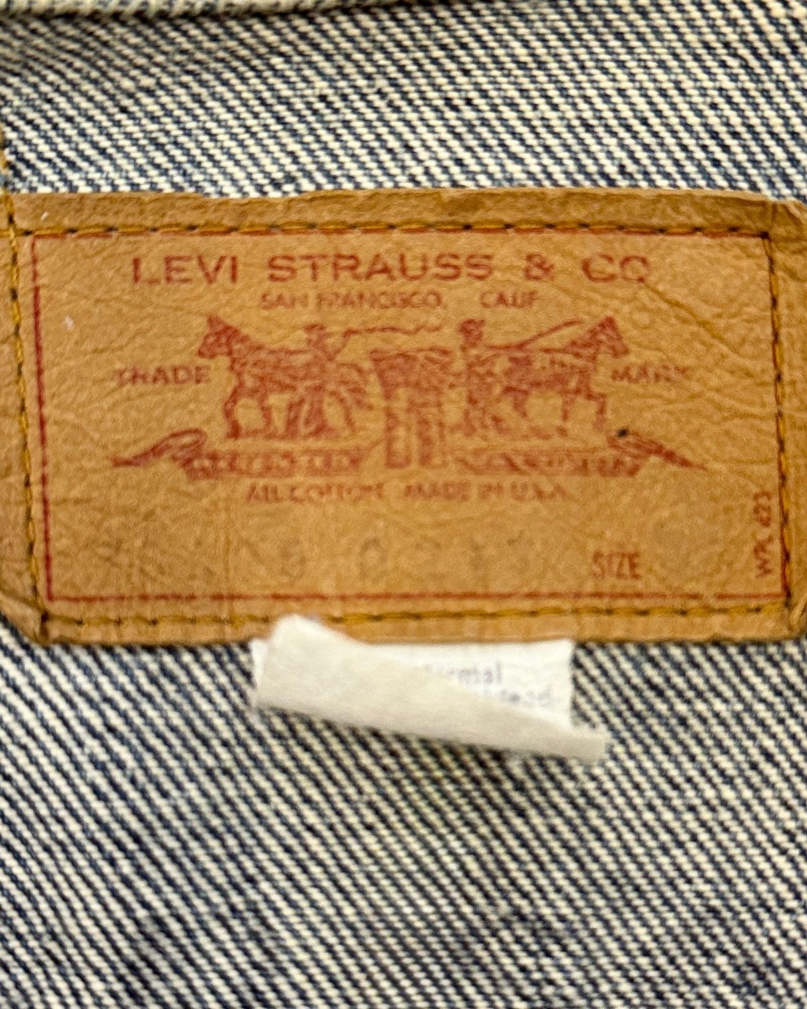 70's Levi's Type 3 Patched Jacket