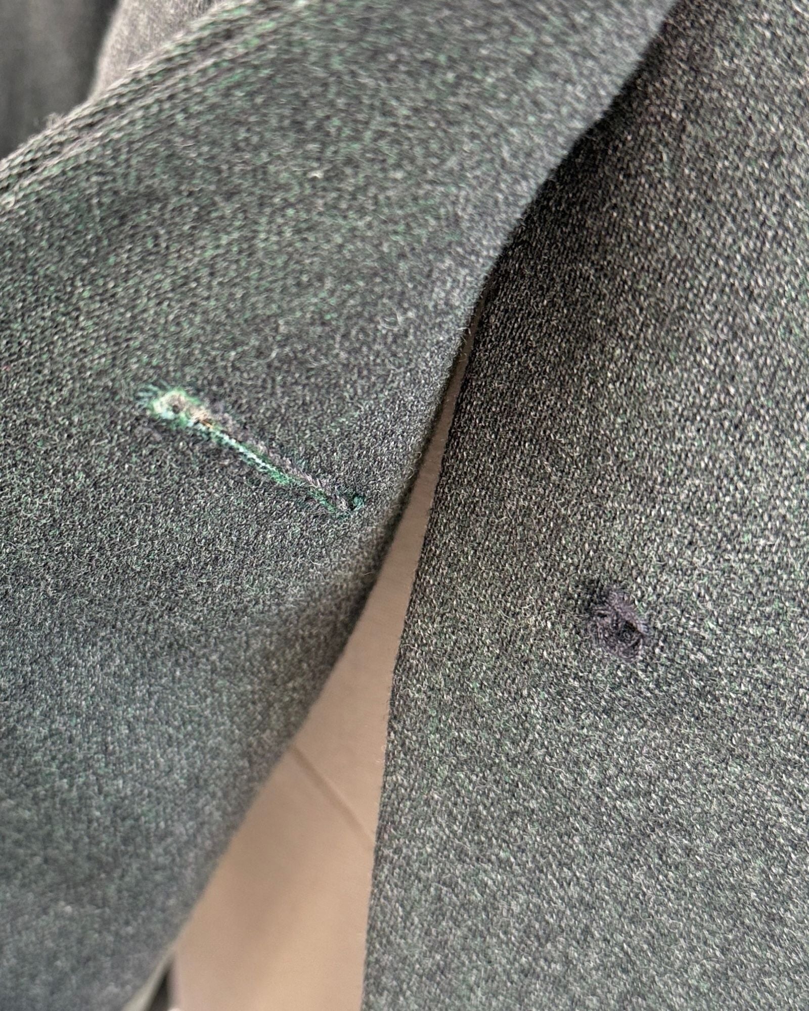 YSL Green Wool Blazer