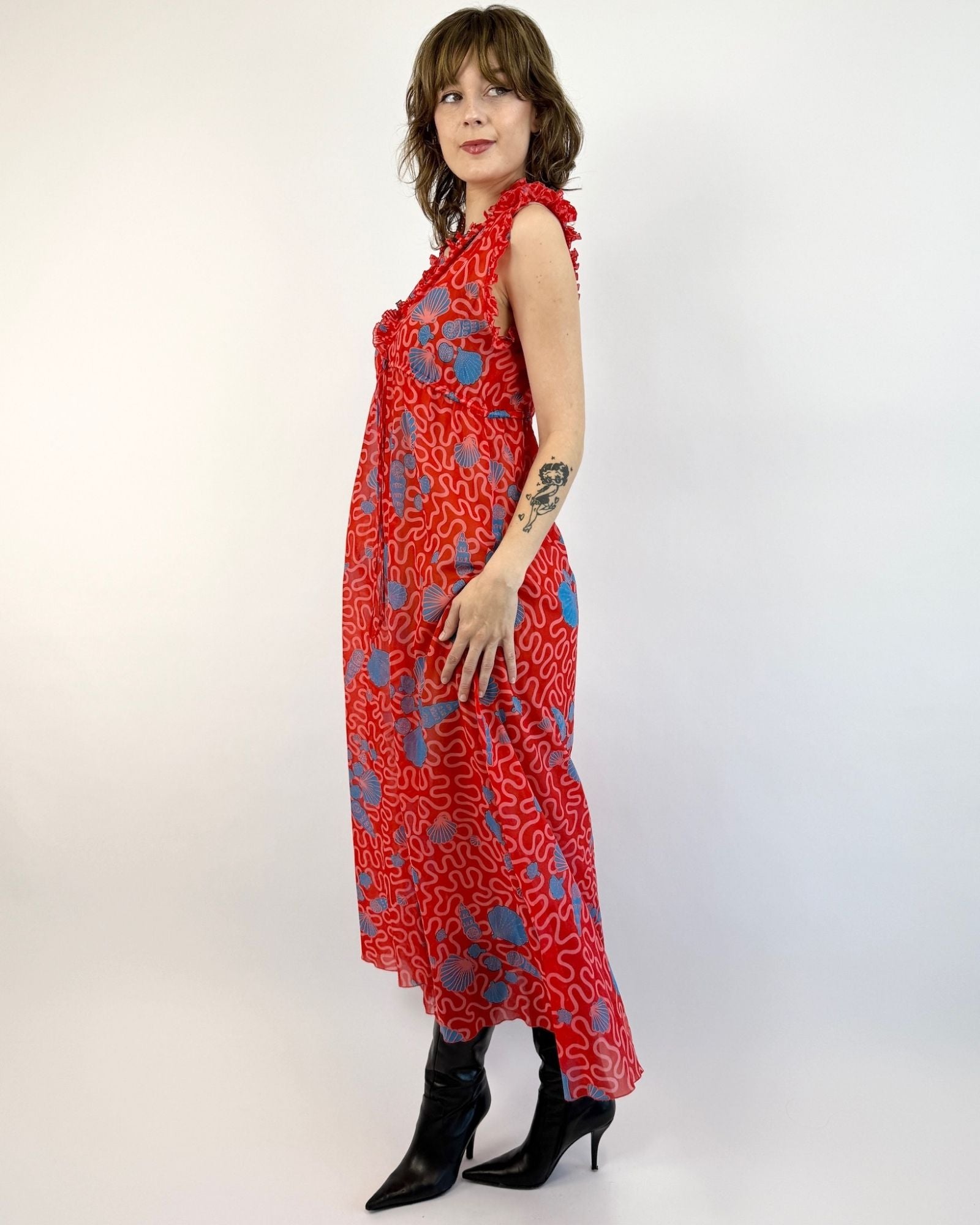 Zandra Rhodes Shell Me All About It Dress